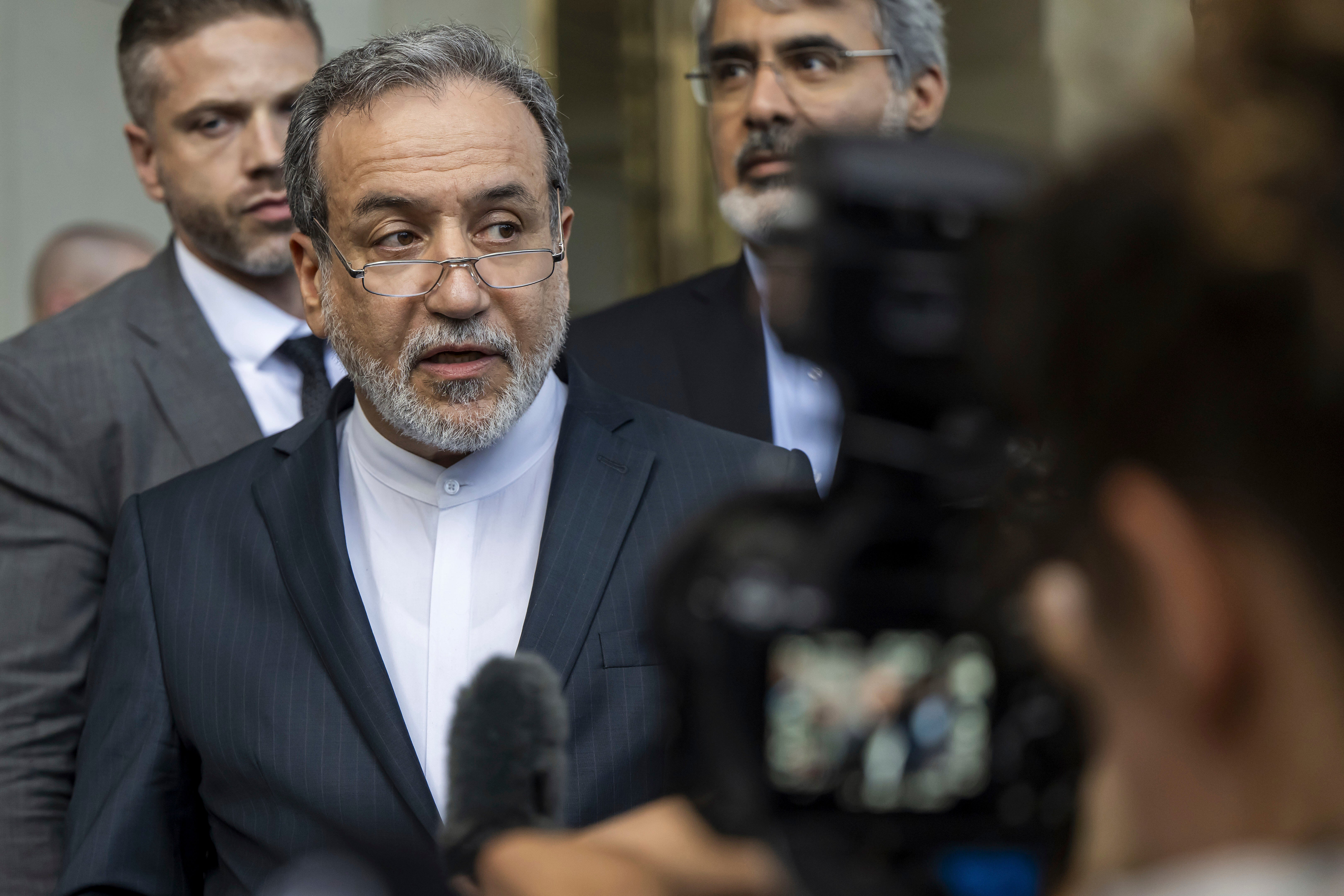 Iranian foreign minister Abbas Araghchi accused the Trump administration of breaching international law