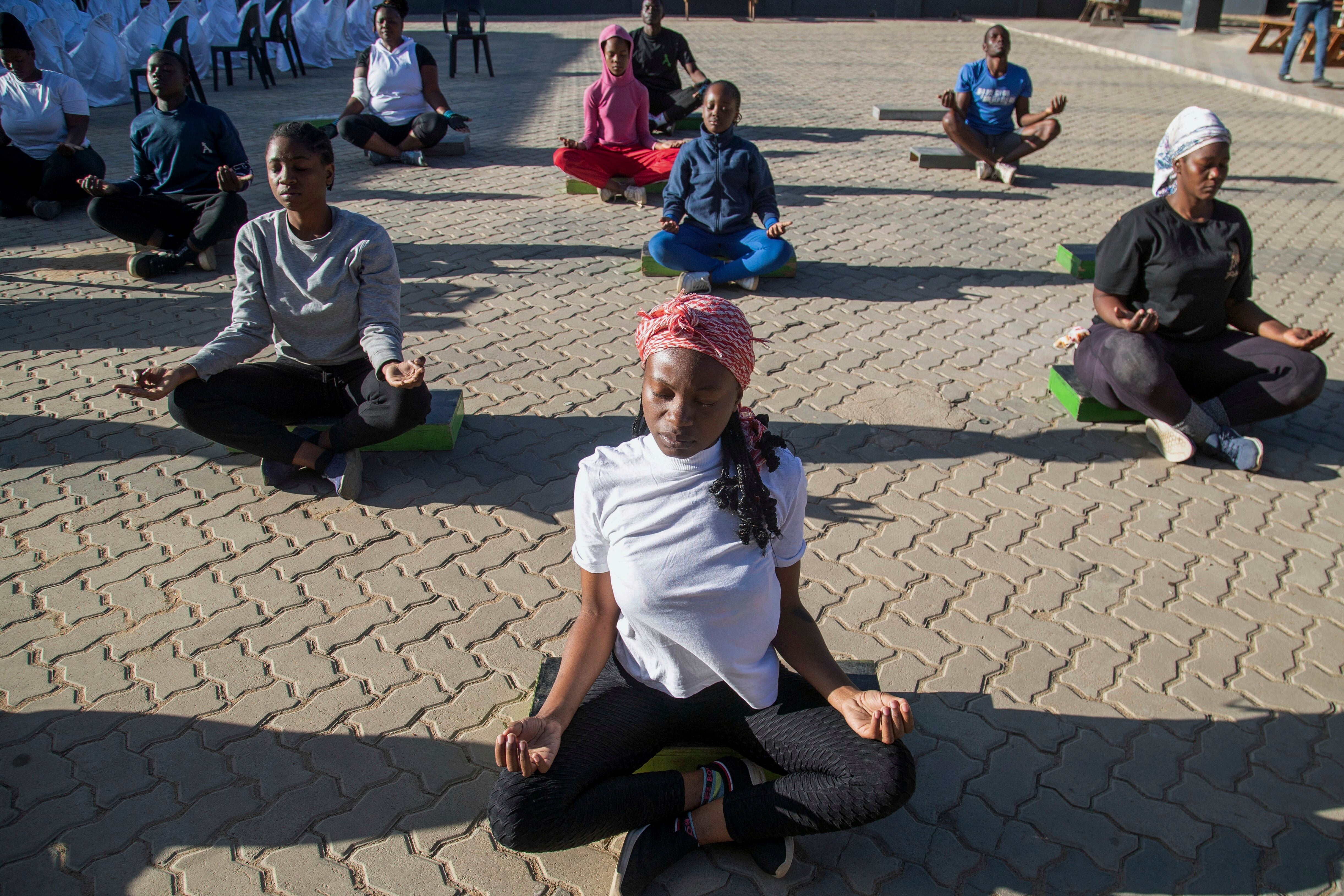 Zimbabwe Township Yoga