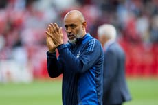 Nottingham Forest boss Nuno Espirito Santo signs new three-year deal