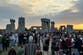 Thousands brave the heat to watch summer solstice sunrise