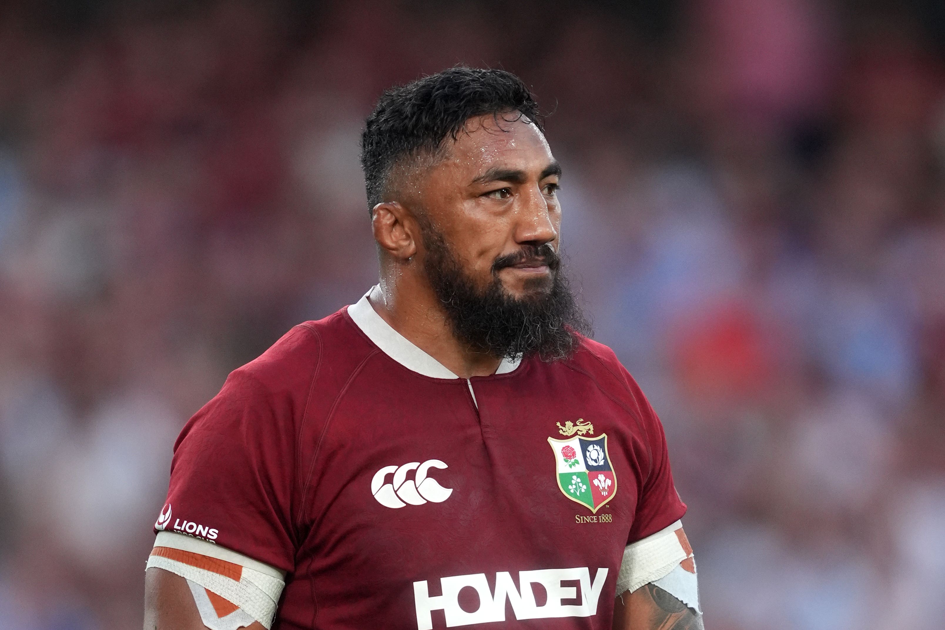 Bundee Aki has been brought in to the Lions starting side