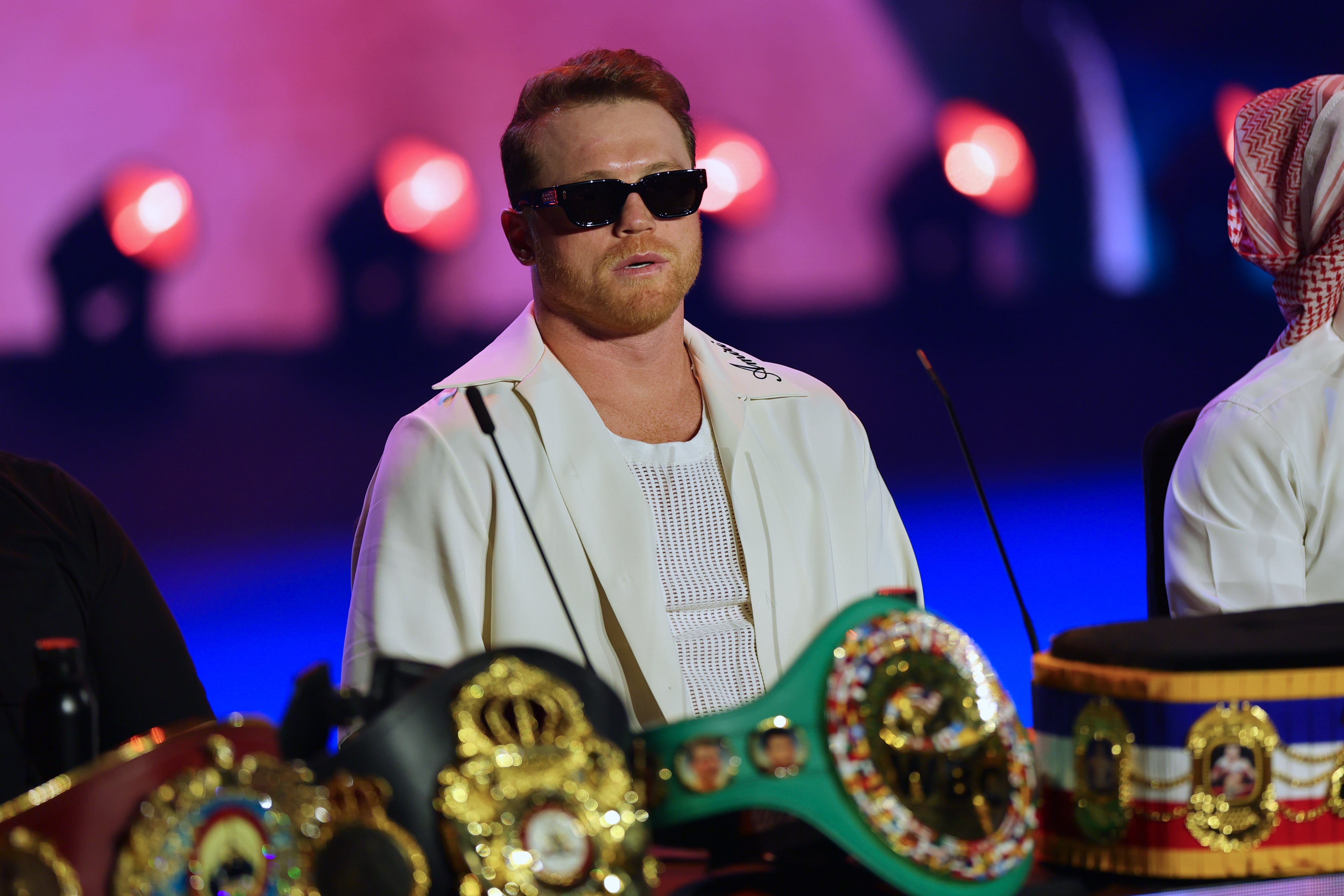 Canelo’s super middleweight belts and undisputed status are on the line