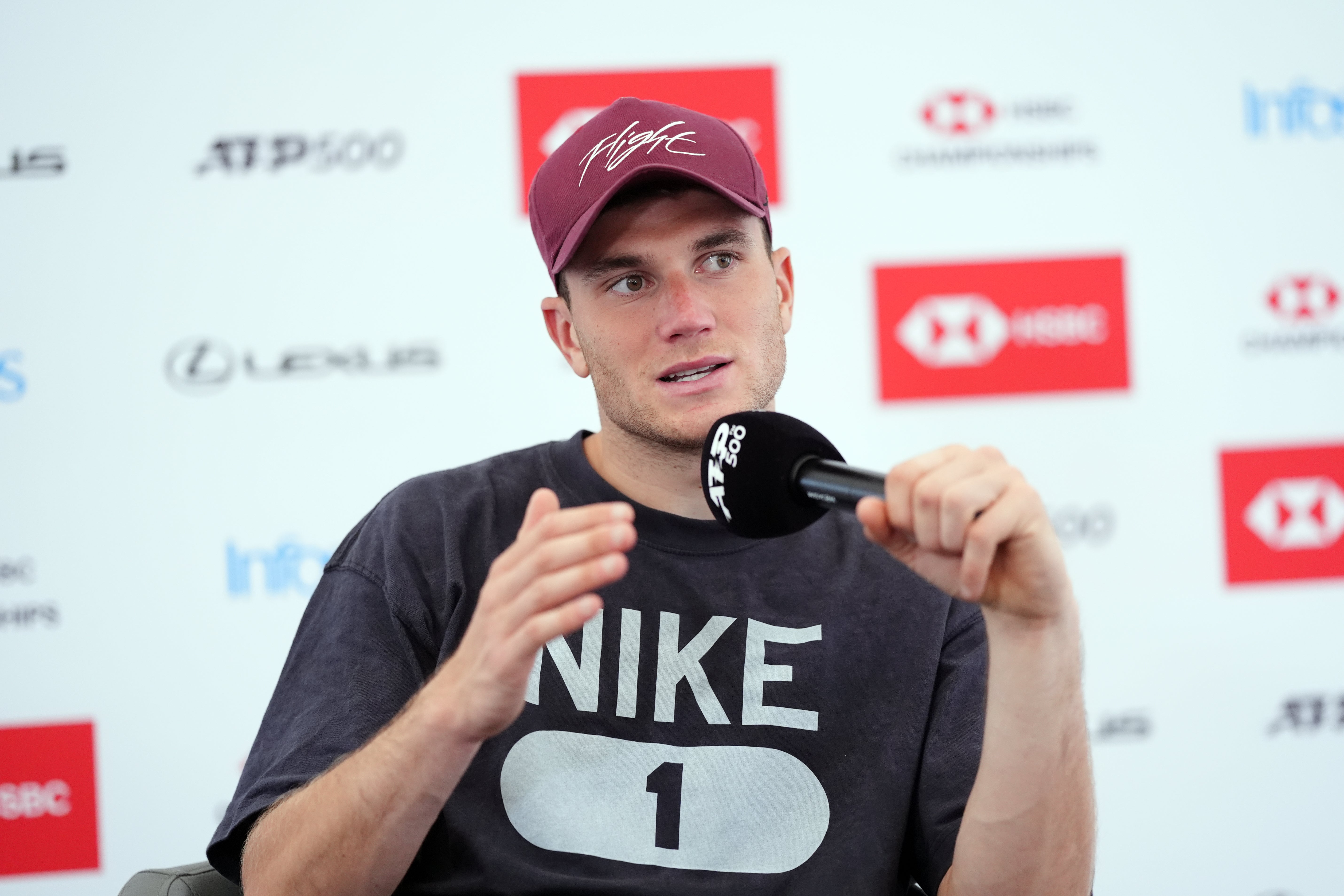 Draper explained that he has tonsillitis (Adam Davy/PA)