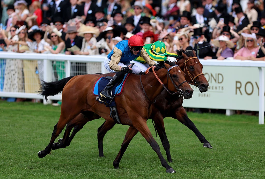 Lazzat fends off Satono Reve to deny Japan first triumph at Royal Ascot