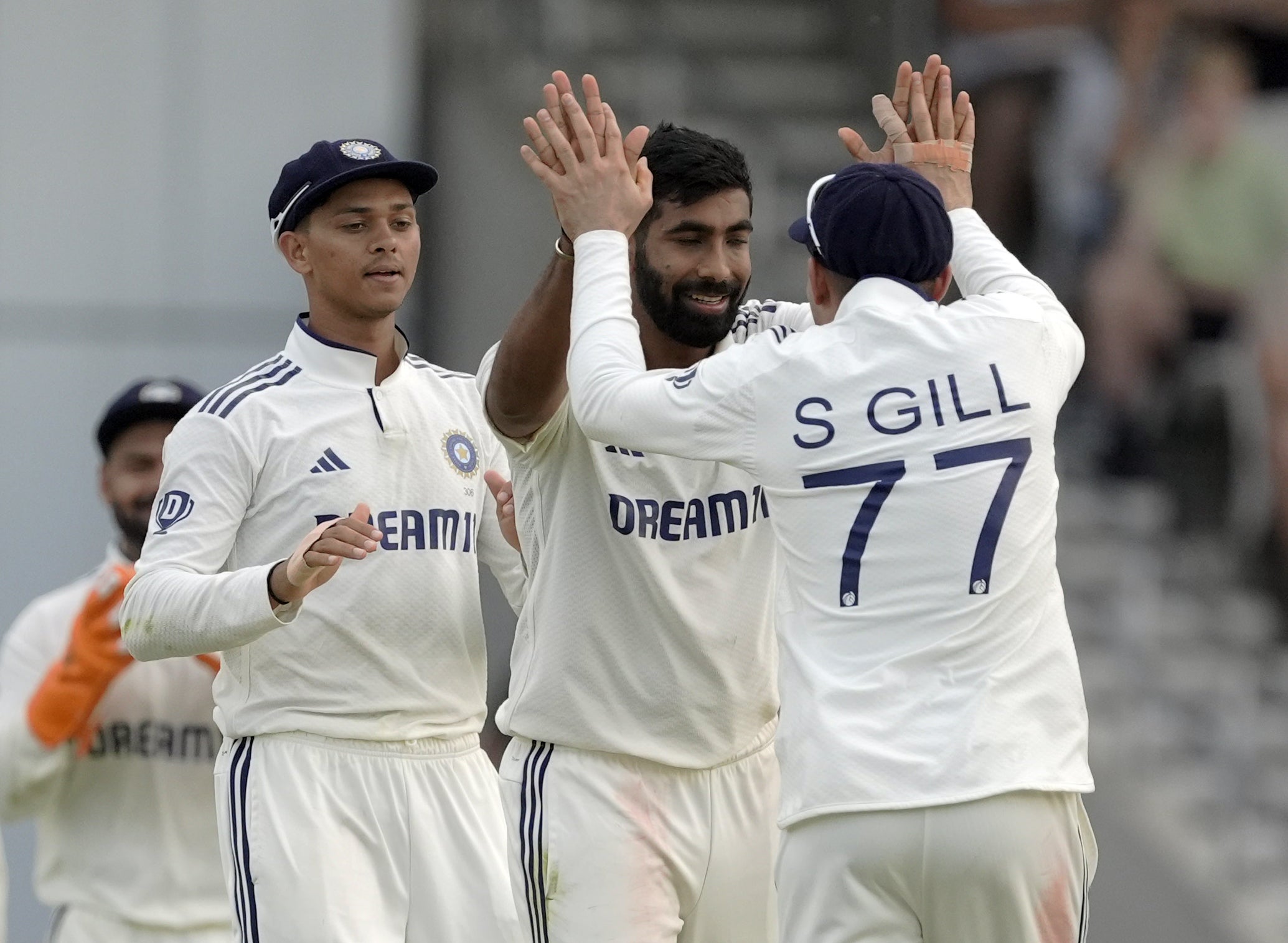 Jasprit Bumrah byl na straně Anglie trn (Danny Lawson/PA)