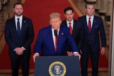 Trump administration denies wanting war with Iran or regime change after nuclear site bombing raid