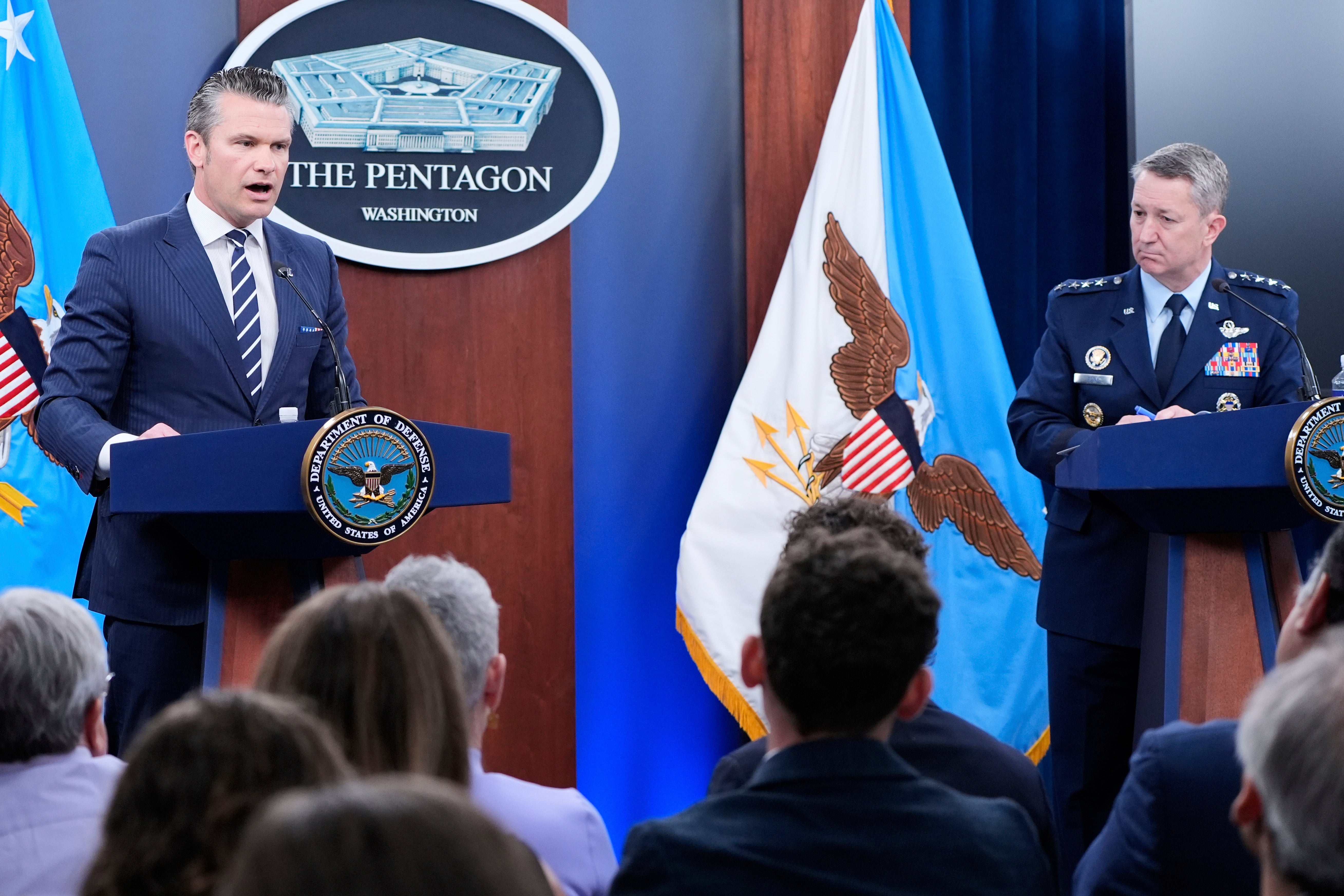 Defence secretary Pete Hegseth revealed new details of the attack at the Pentagon in Washington on Sunday