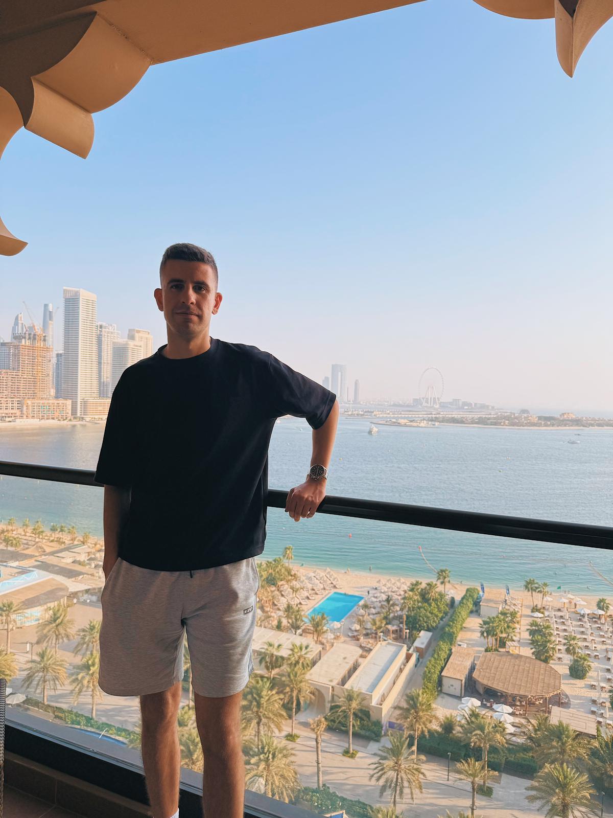 Waiting game: Alex Cairns, passenger booked on one of the cancelled British Airways flights from Dubai to London Heathrow