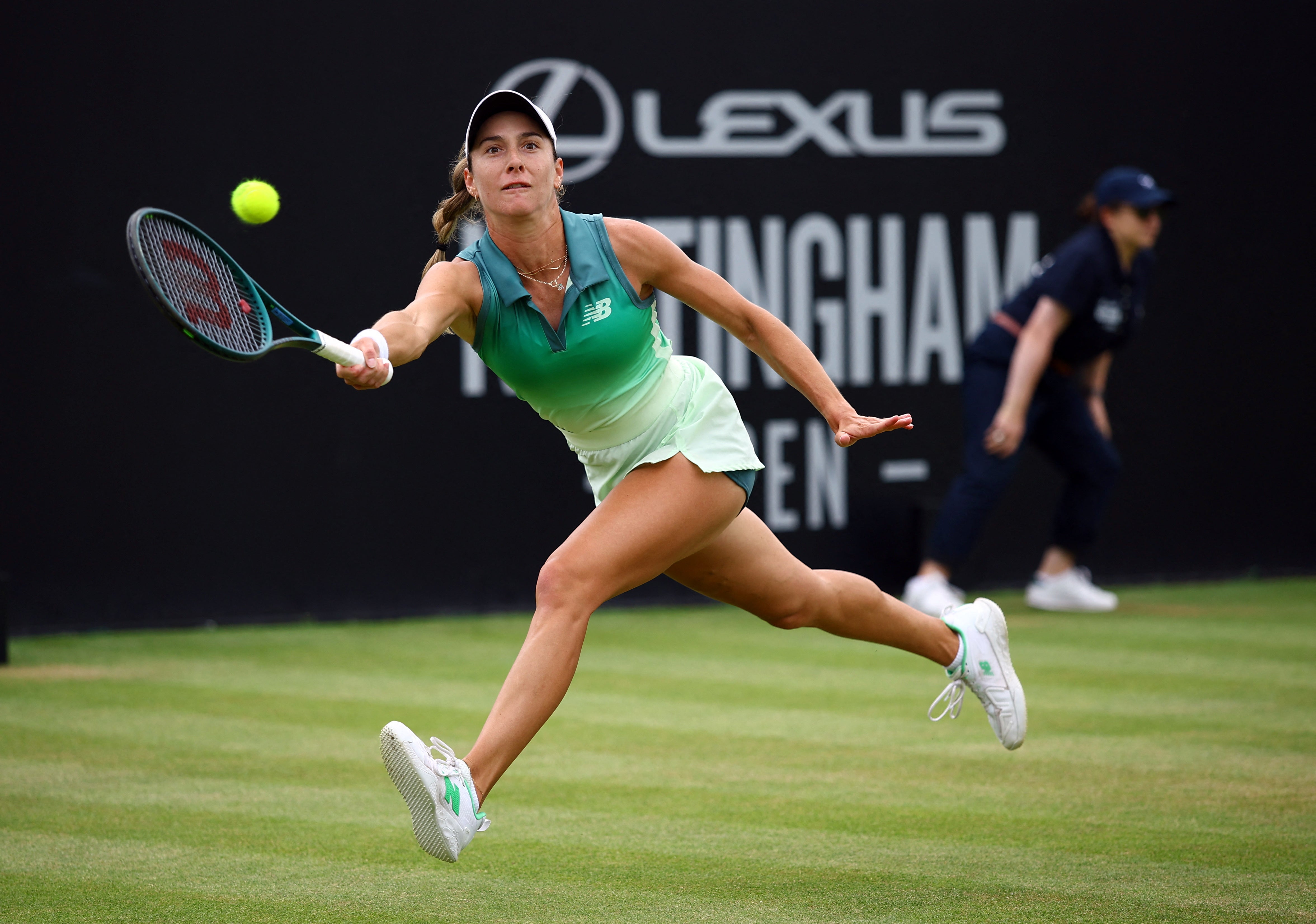 McCartney Kessler won the final in straight sets after a rain delay