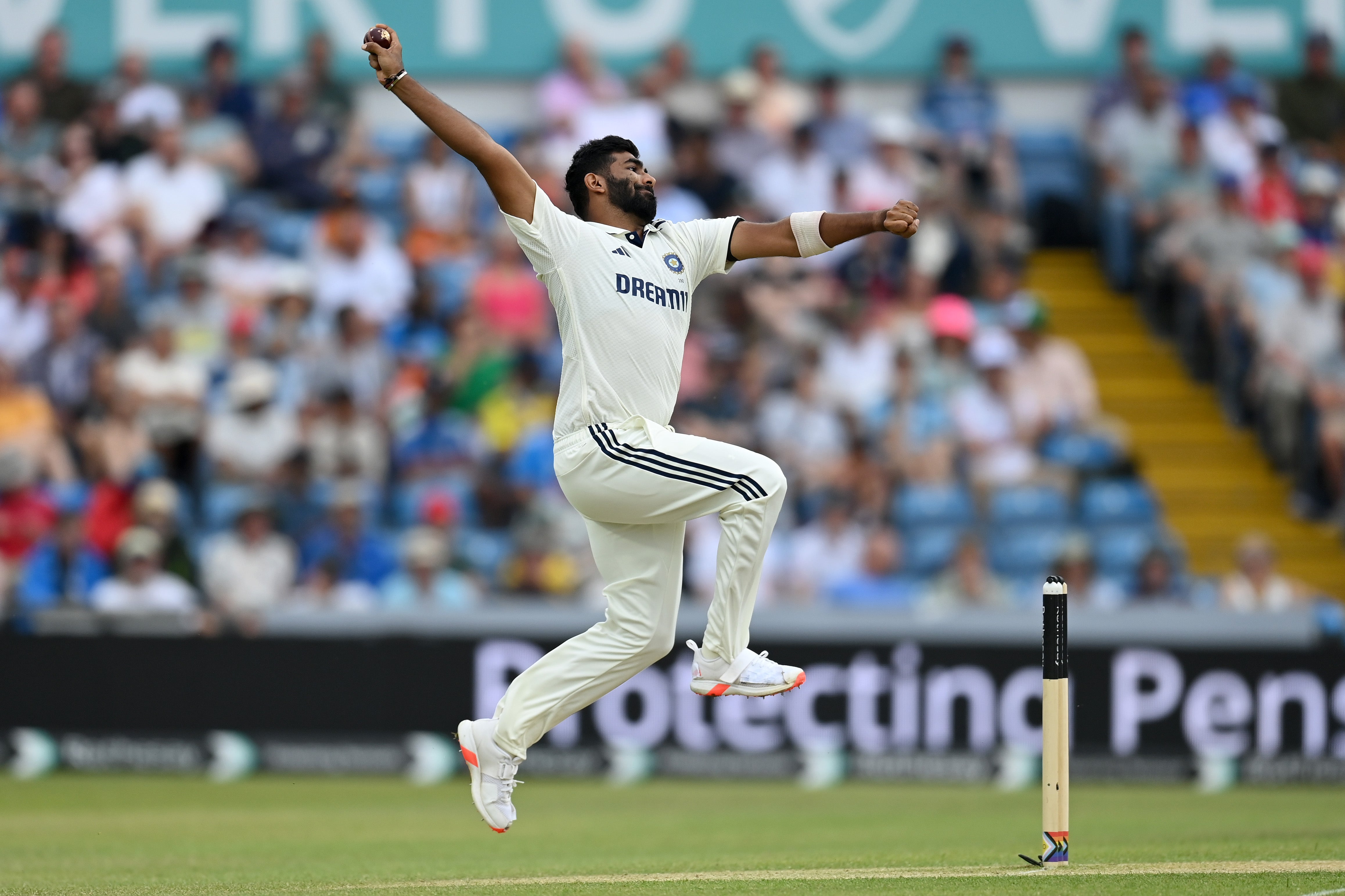 Jak se očekávalo, Jasprit Bumrah byl hlavní hrozbou Indie a vzal 5-83