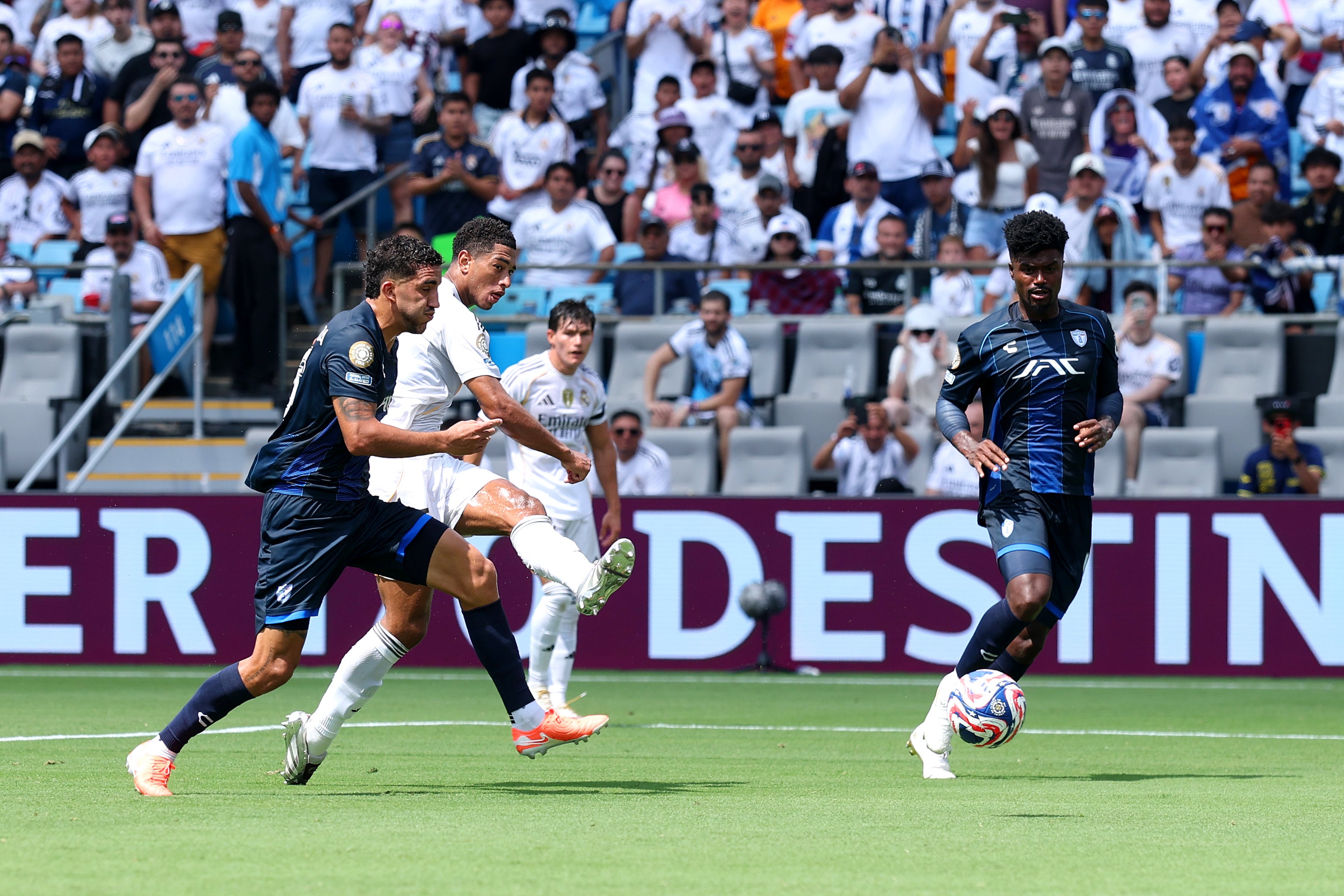 Jude Bellingham skóroval první gól Real, který odemkl pouty na straně La Liga
