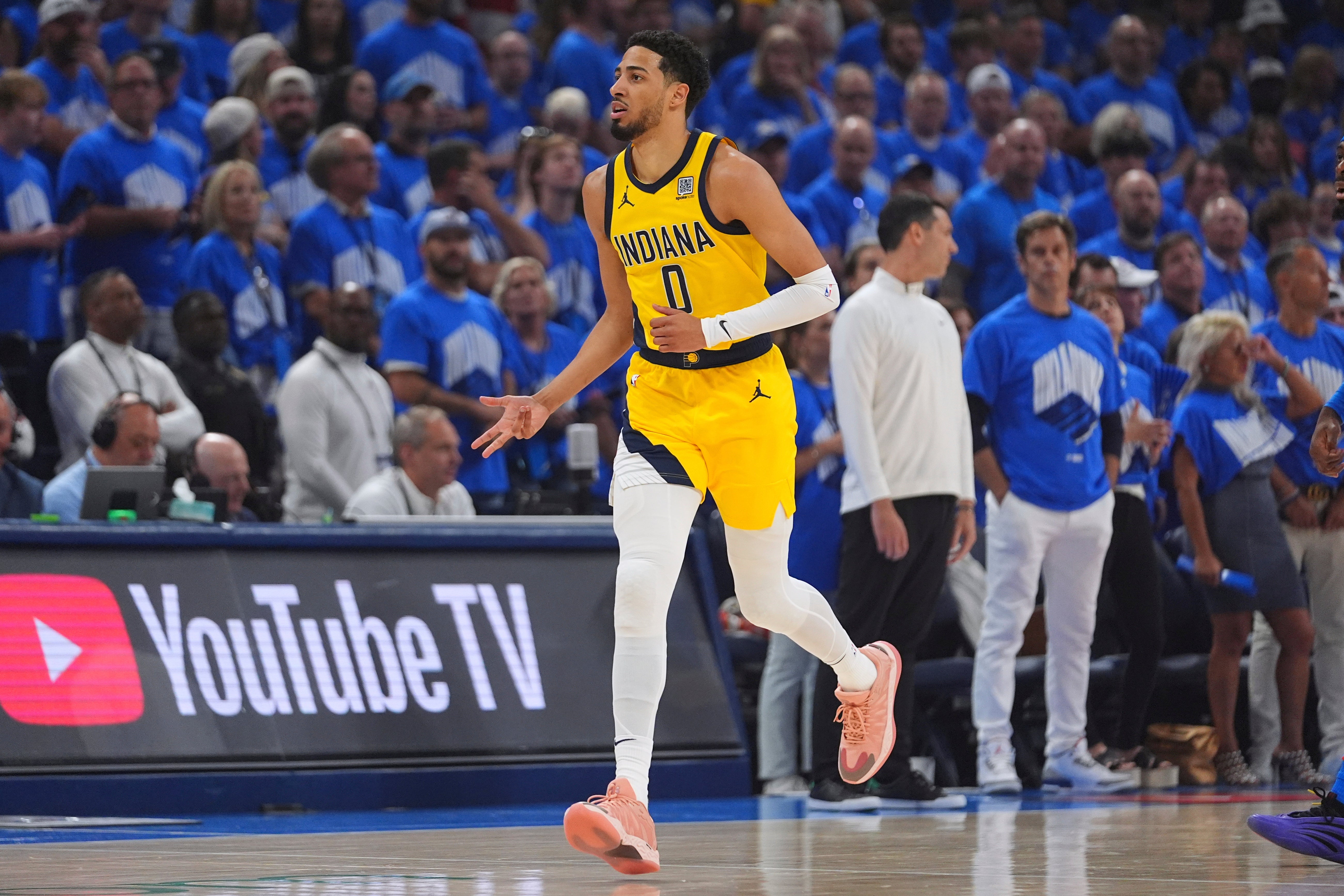 Pacers star Tyrese Haliburton suffers lower right leg injury in Game 7 of NBA Finals