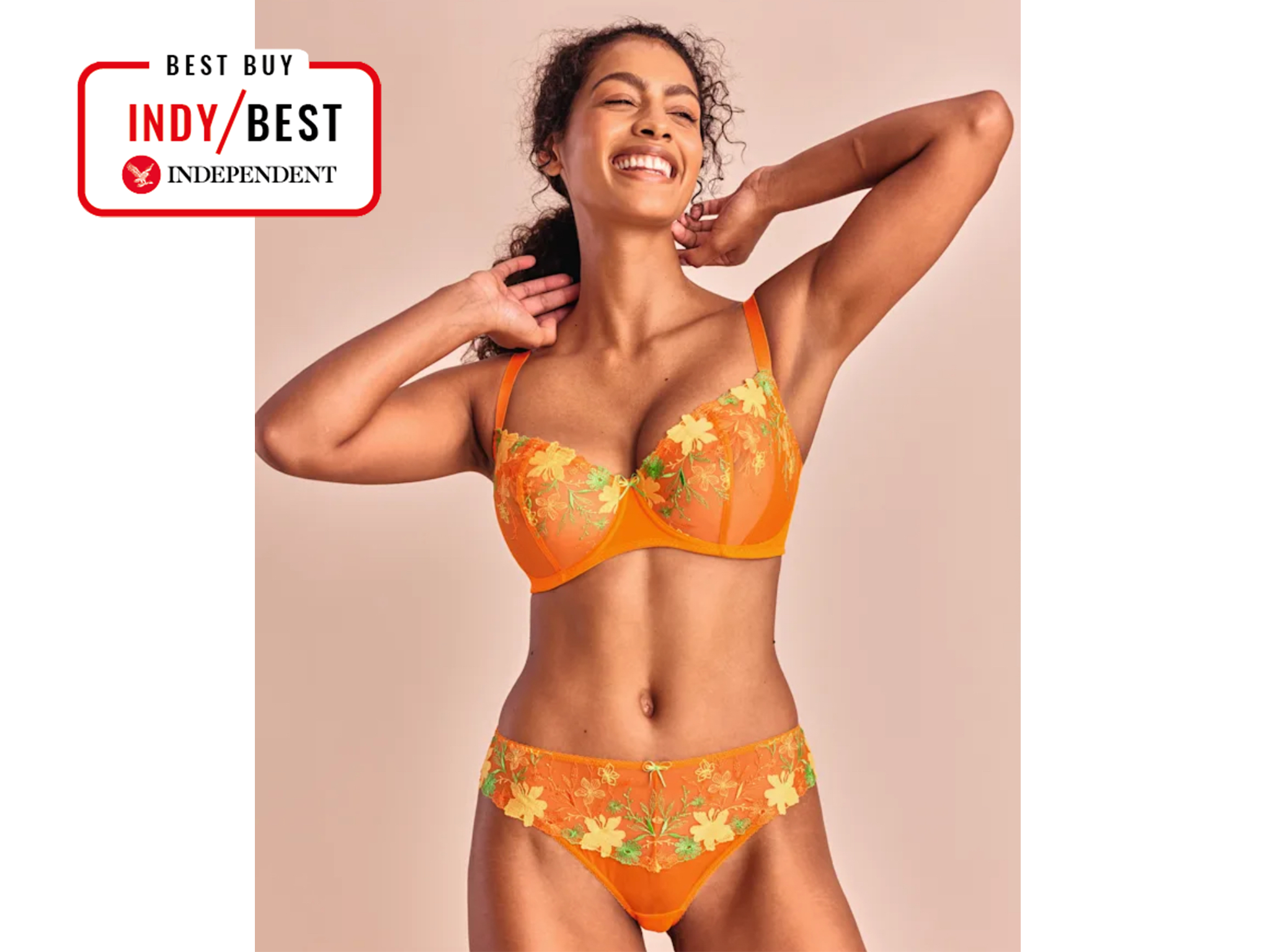 Best bra for larger bust IndyBest review Bravissimo Ophelia bra