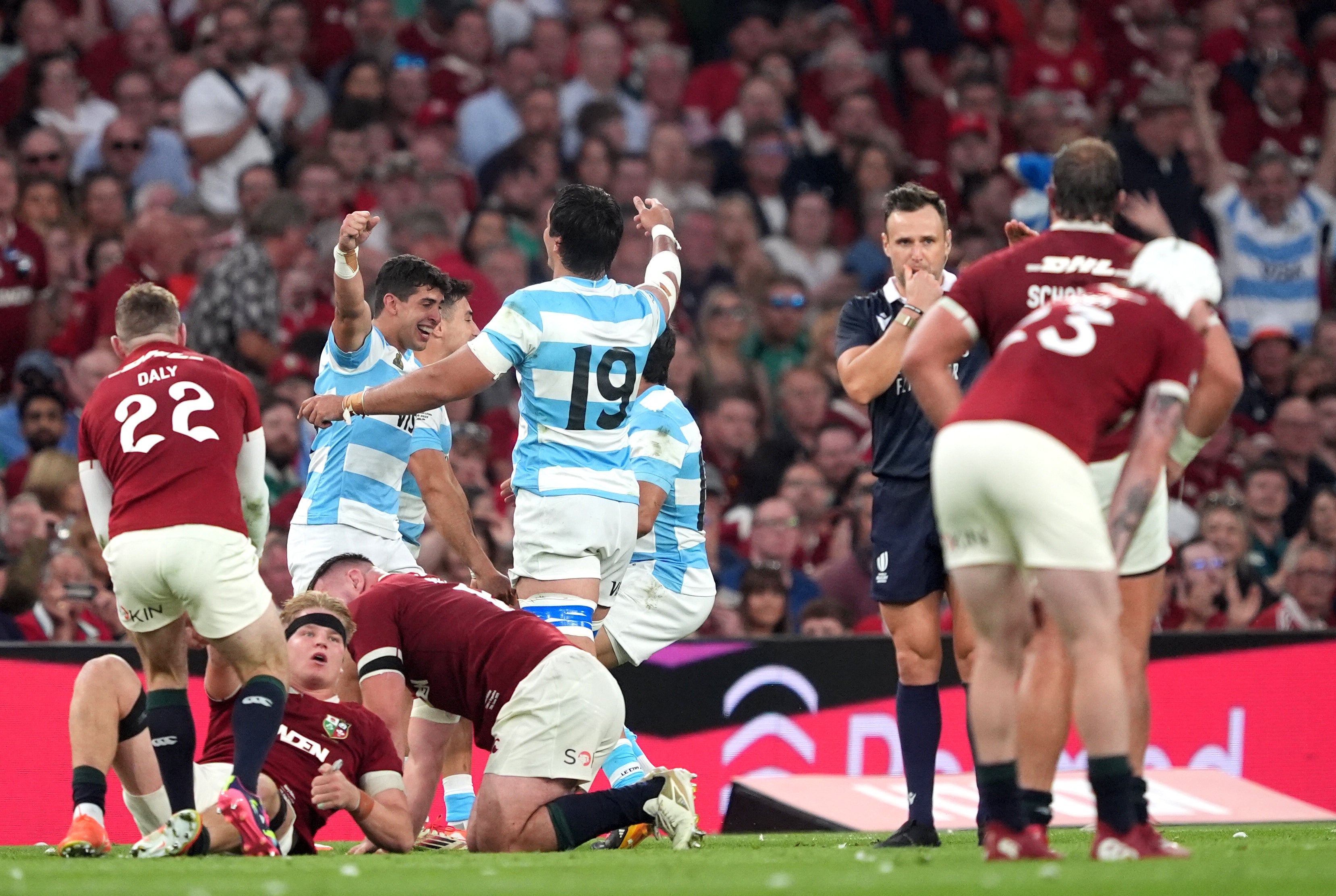 The Lions were beaten by Argentina in their opening fixture