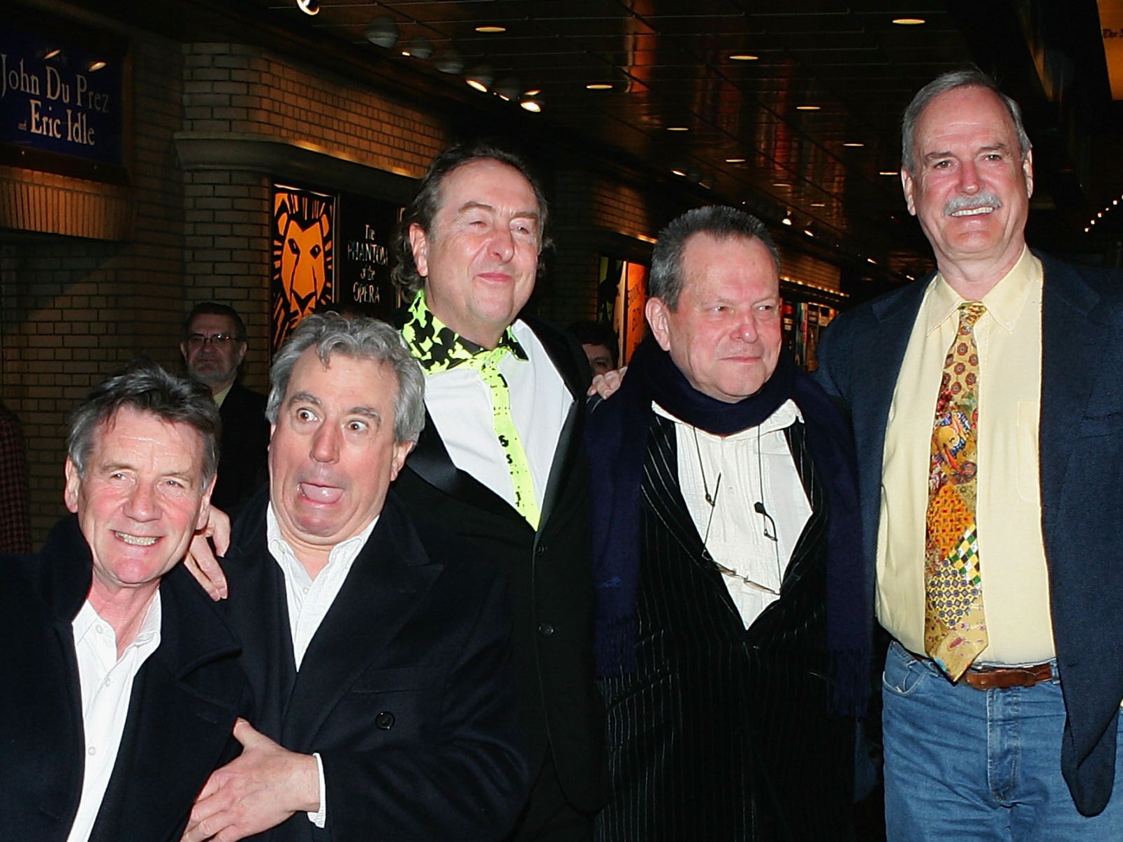 Monty Python members photographed together in 2005