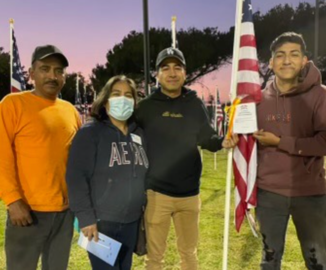 Narciso Barranco (left) is currently being held in a Los Angeles detention facility, his son Alejandro says