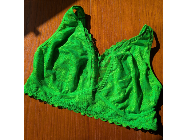 Best bra for bigger bust IndyBest review Bravissimo green zina bralet