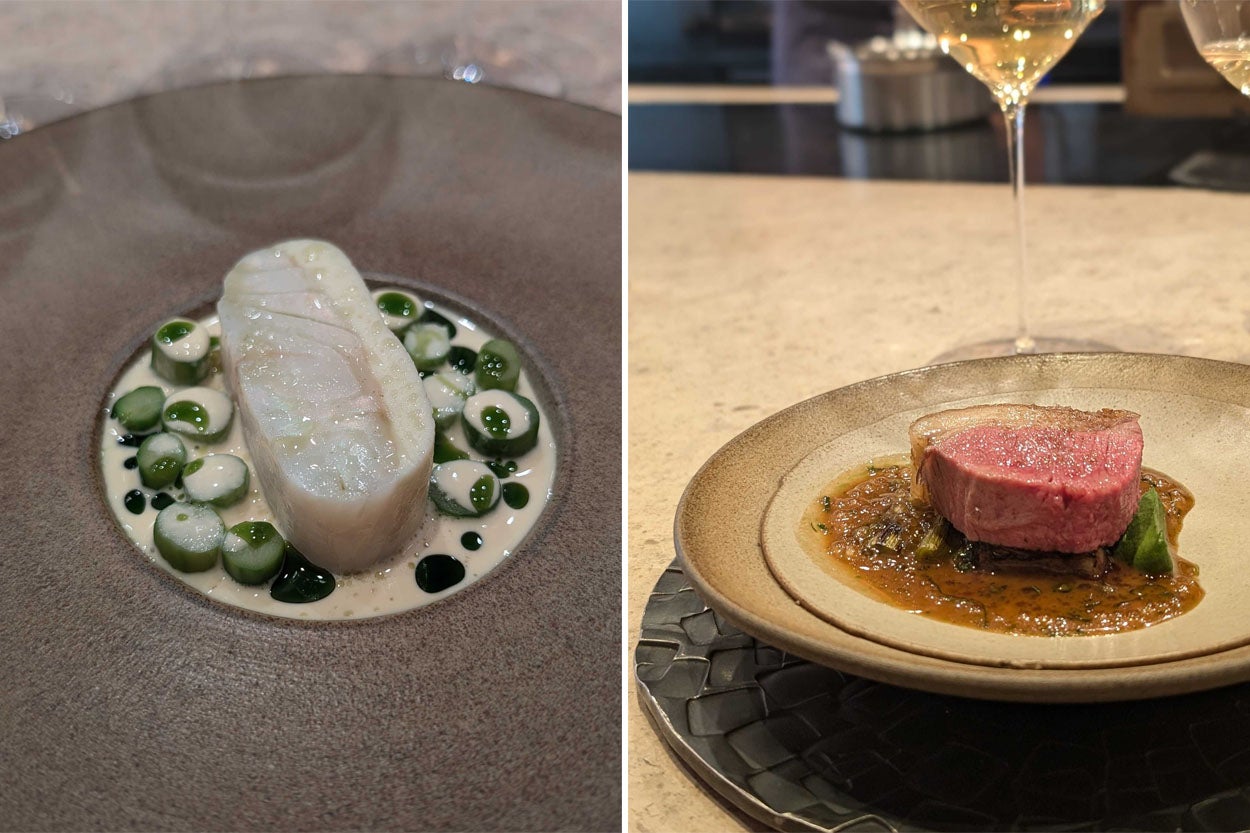 Proof that restraint can be thrilling: turbot politely drowned in smoked roe cream, lamb fillet that remembers what meat’s for