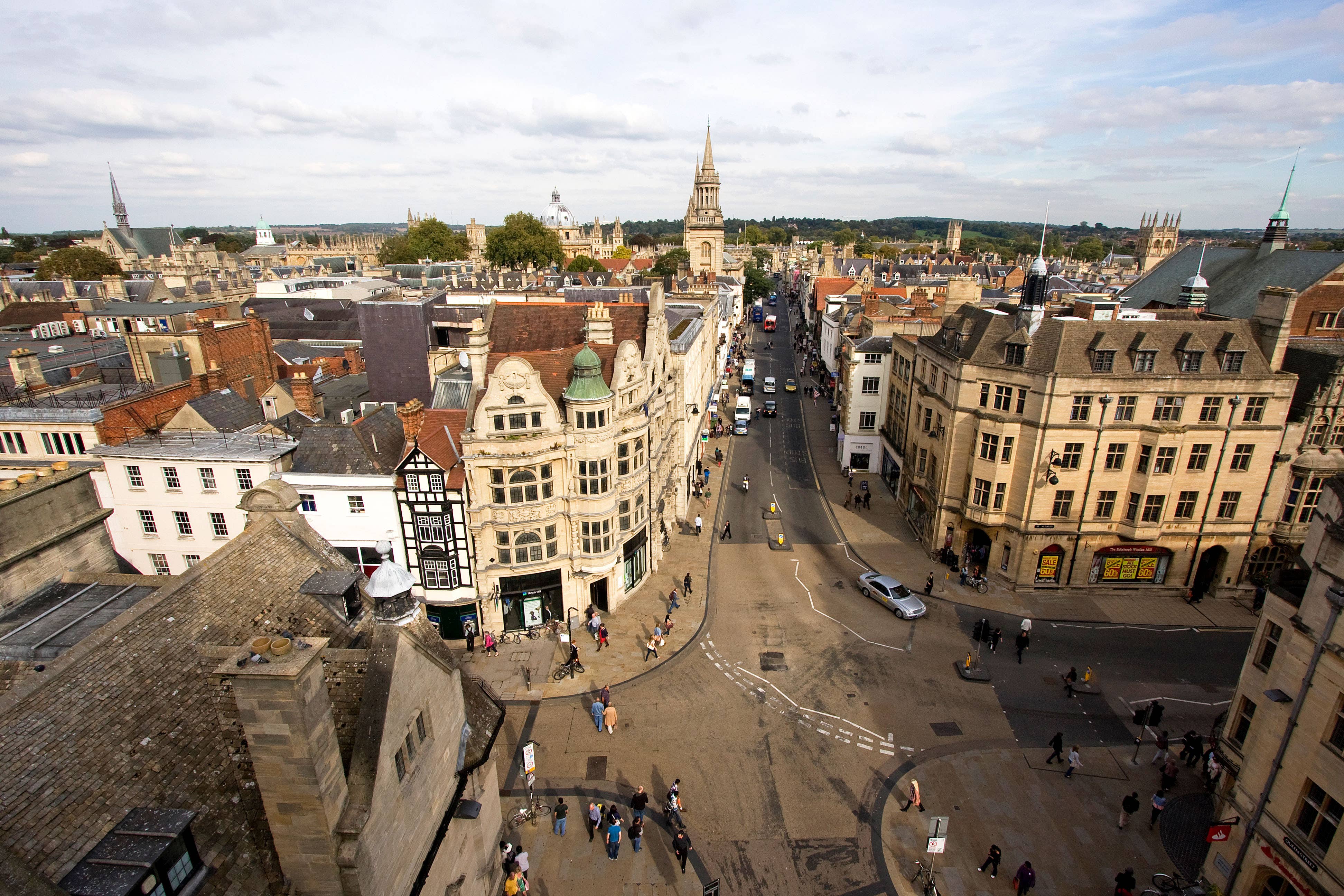 From November, it will cost to drive in six specific areas of Oxford city centre