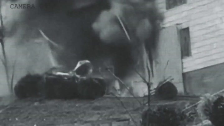 Israel strikes Iran’s notorious Evin prison and blows door off its hinges.