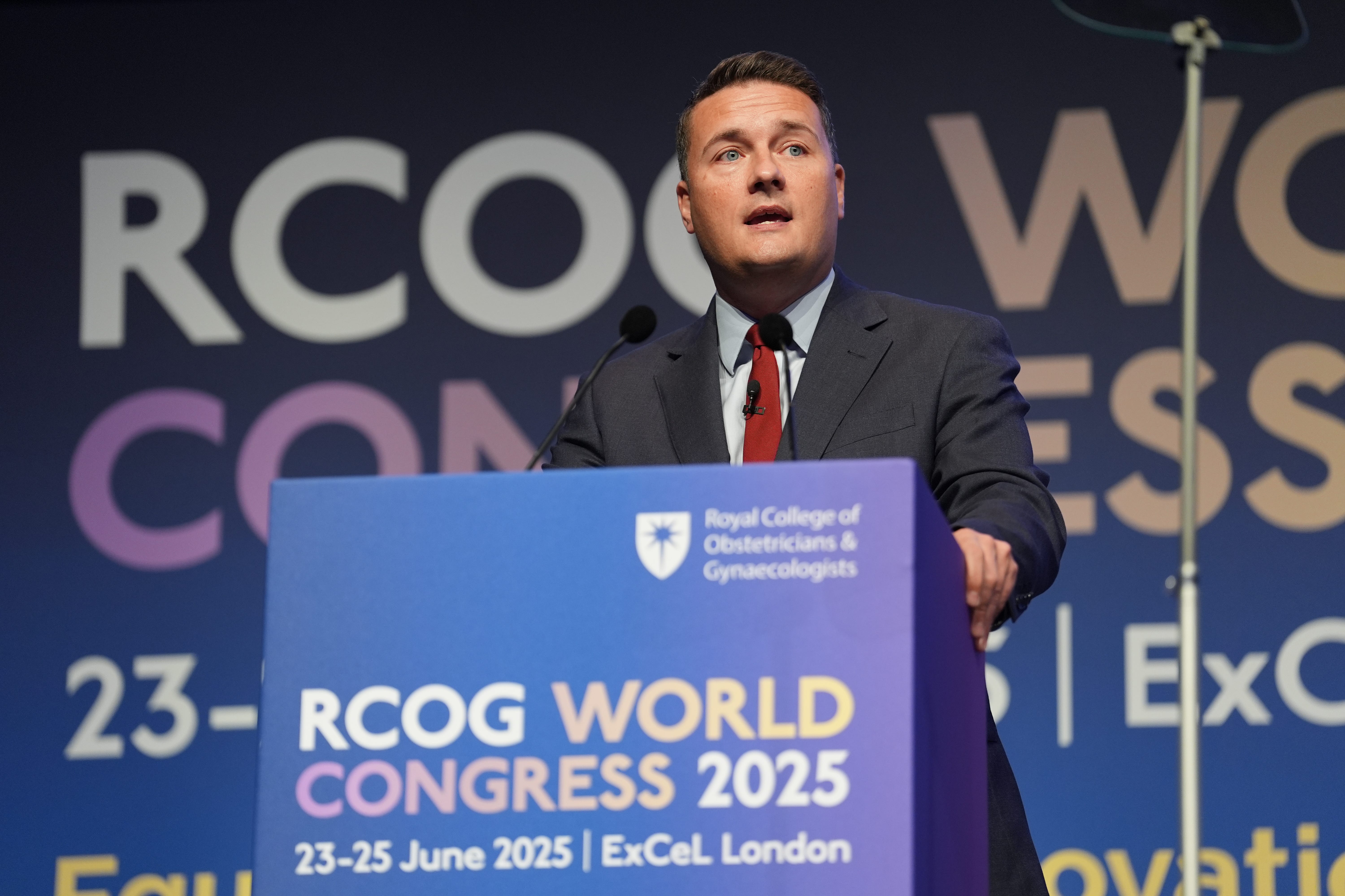 Health Secretary Wes Streeting has said an investigation will be launched into NHS maternity services (Lucy North/PA)