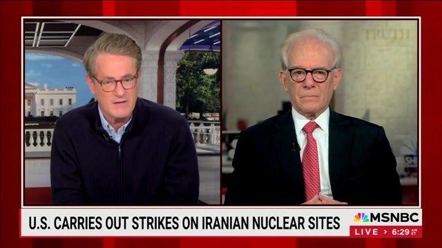 Joe Scarborough and Morning Joe panelist David Ignatius agree that President Donald Trump "had to make a decision" whether to bomb Iran or not.
