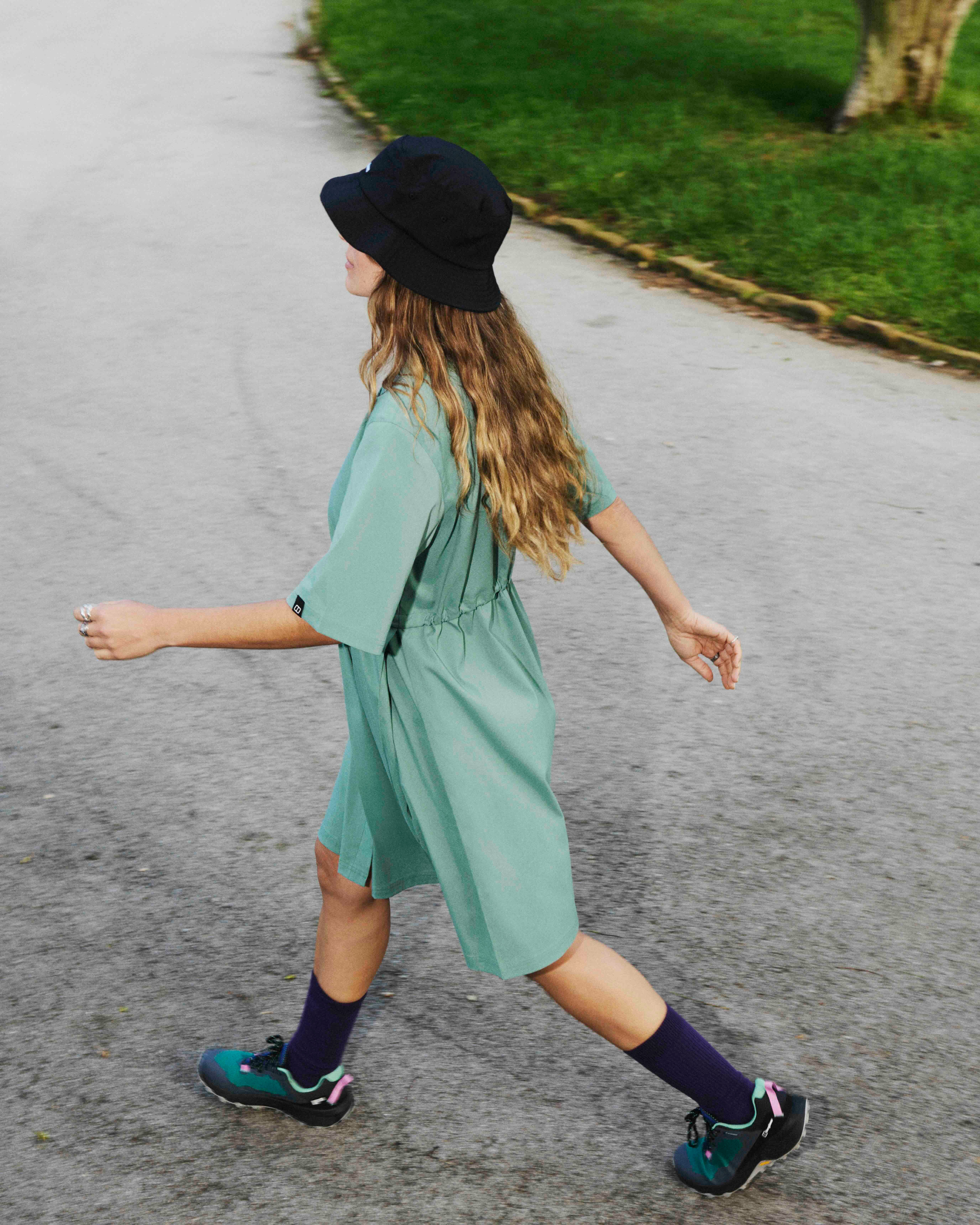 Berghaus offer colourful, comfortable trainers ideal for Glastonbury