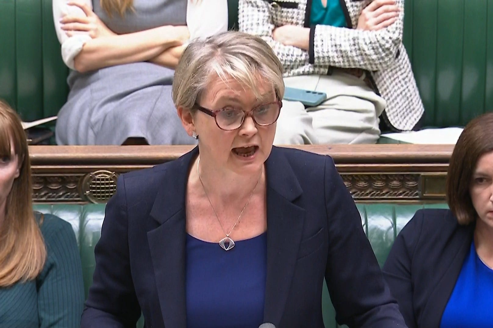 Home Secretary Yvette Cooper will move to proscribe the group (House of Commons/UK Parliament/PA)