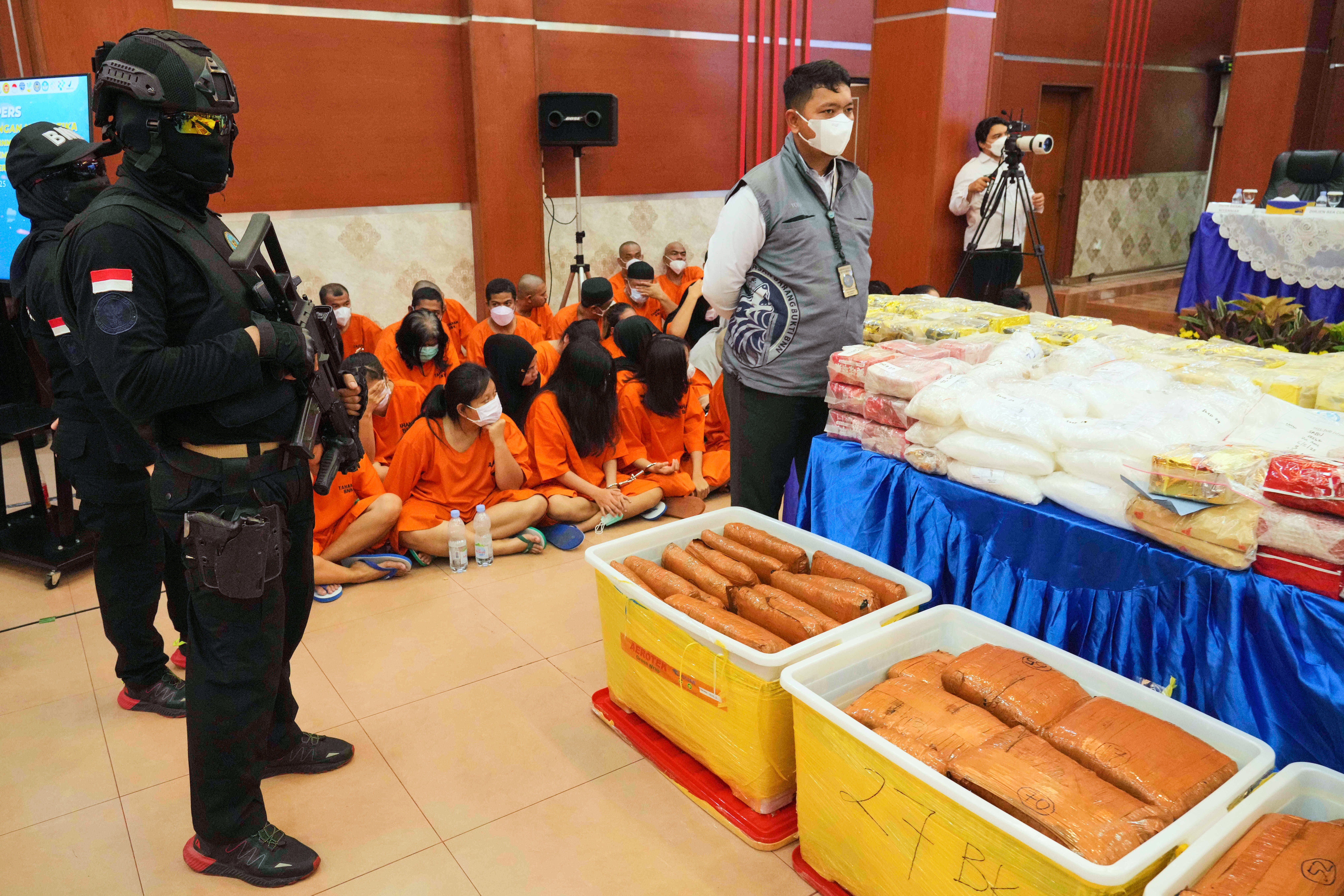 Indonesia Drug Arrests