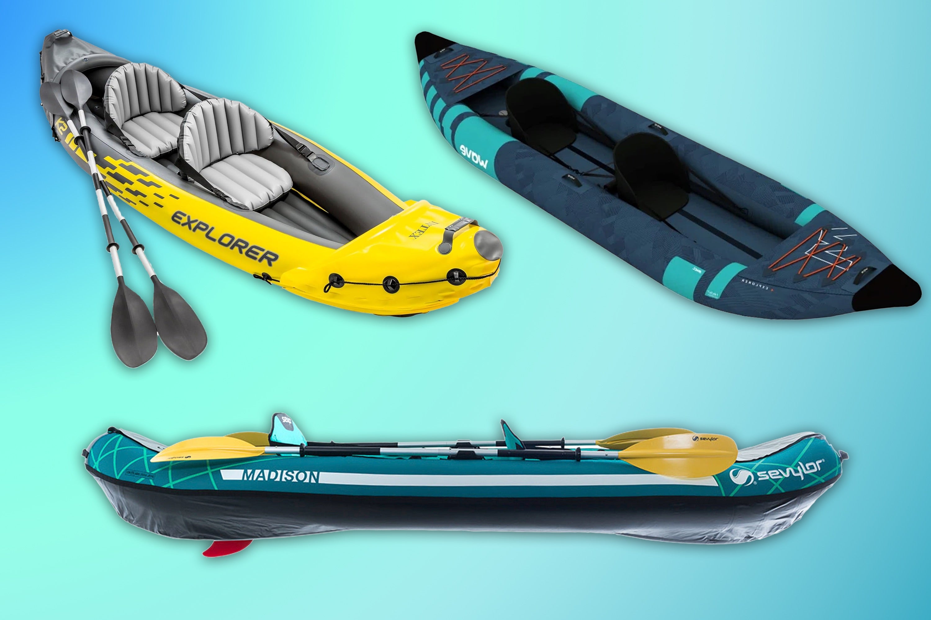 9 best inflatable kayaks for exploring rivers, lakes and the sea