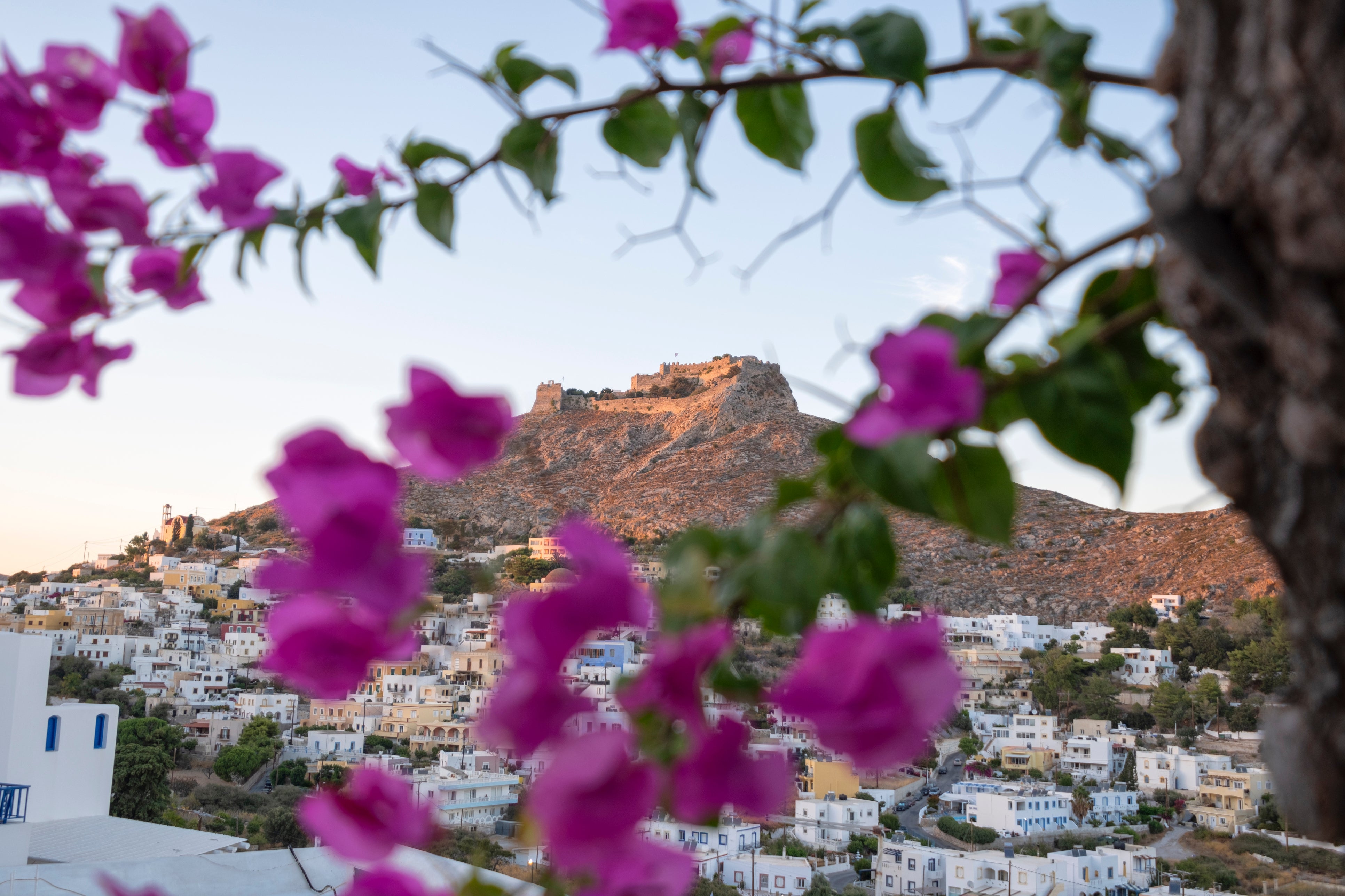 Pandeli Castle in Leros dates to Byzantine times