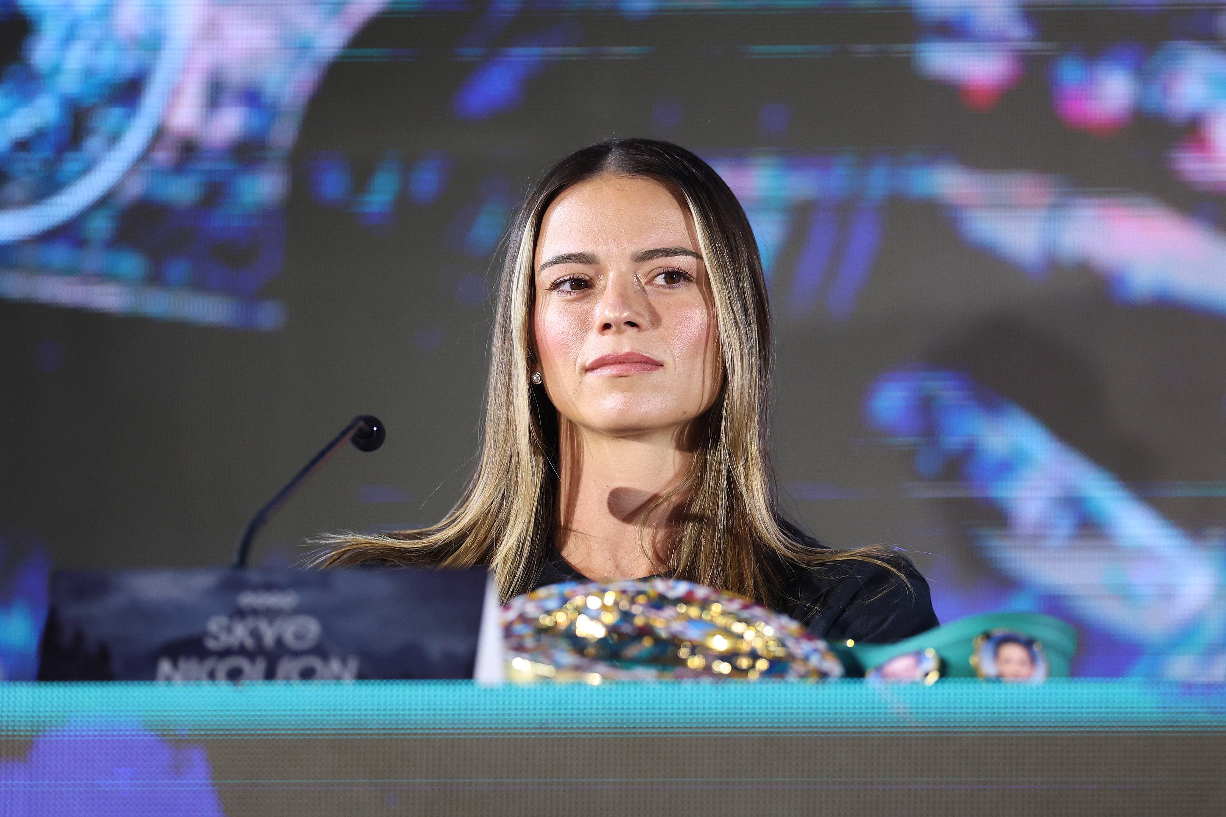 Australia's Skye Nicolson suffered her first professional loss in the first half of 2025