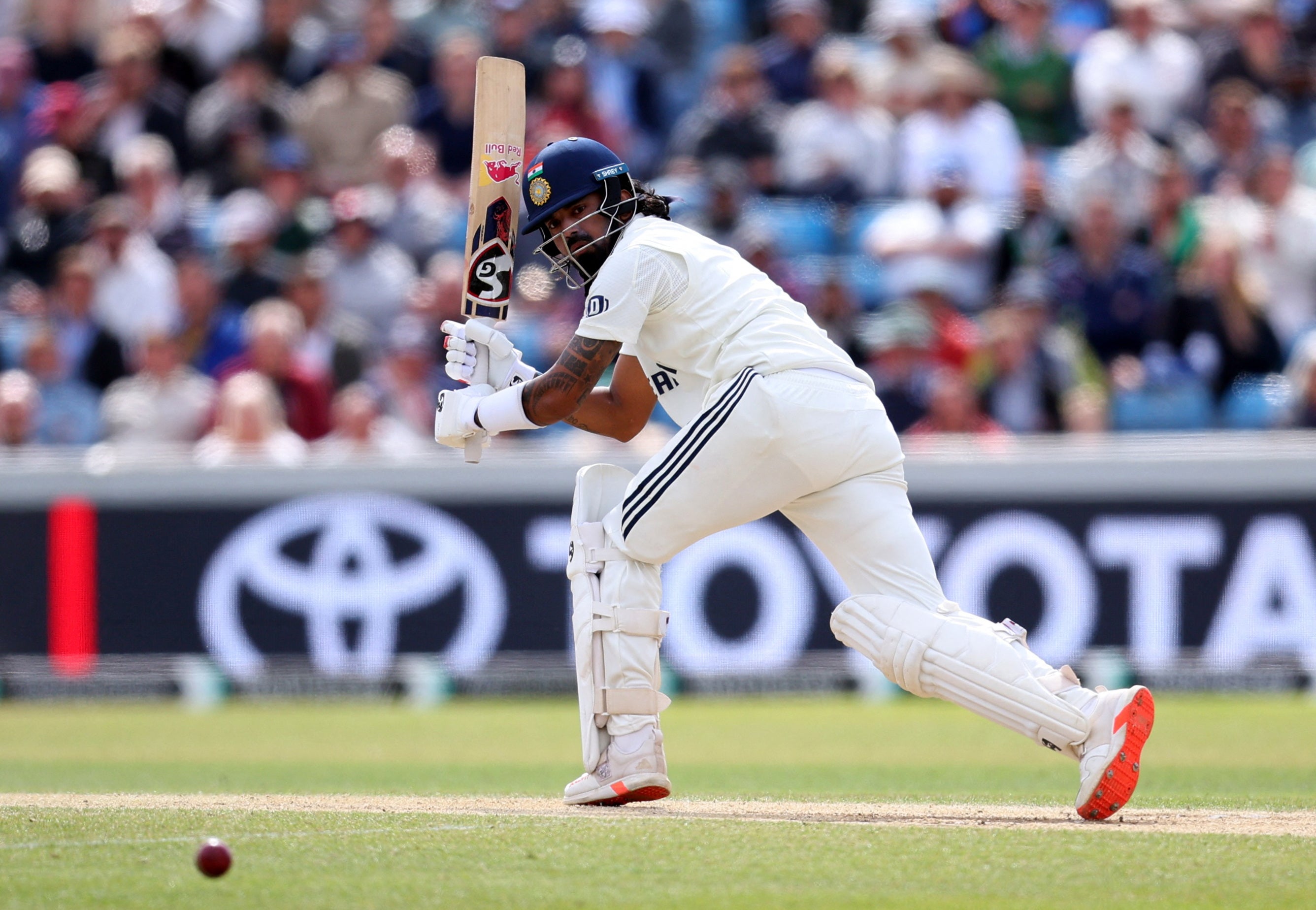 A classy 137 from KL Rahul helps India set a tricky total for England to chase