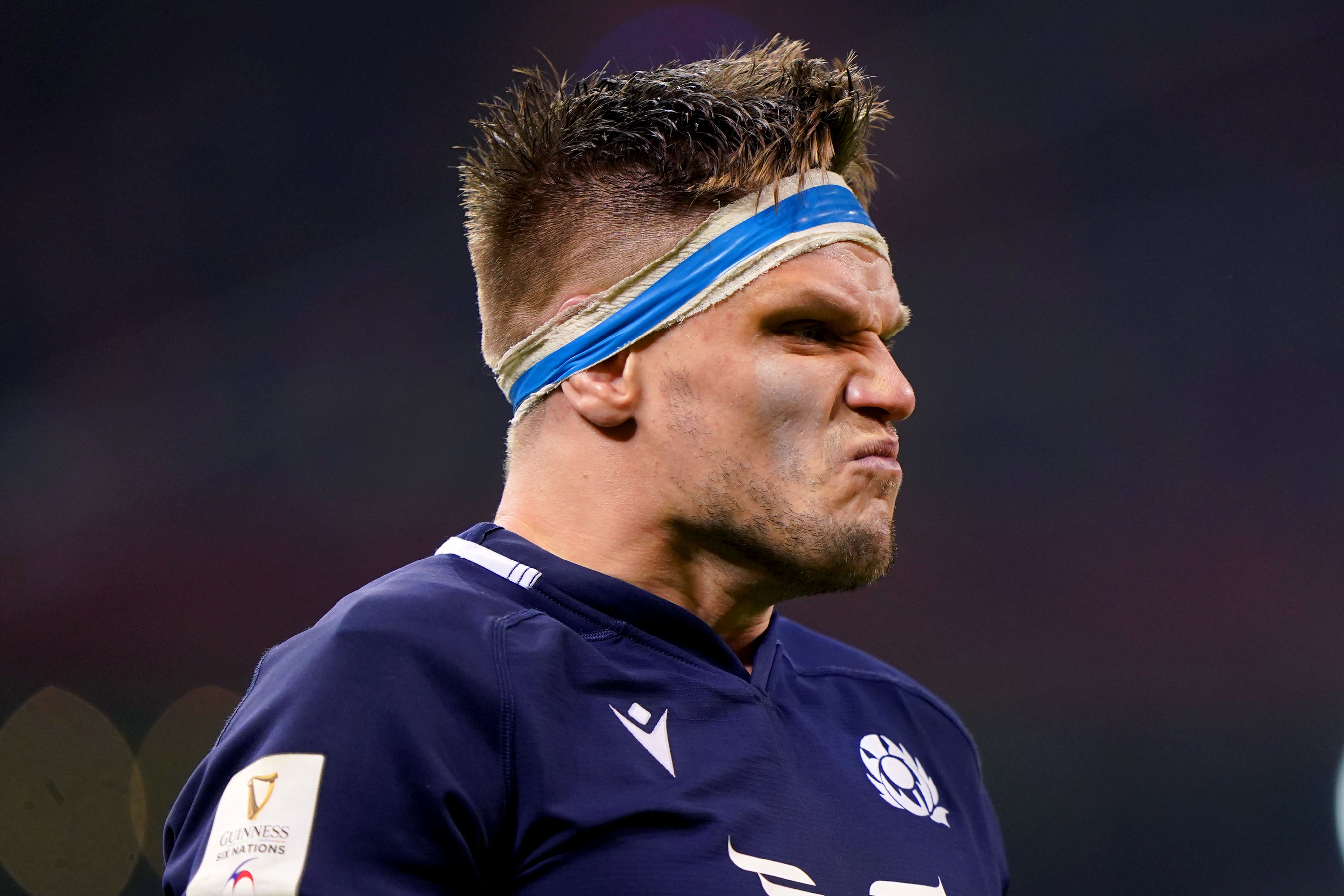 George Turner is aiming to add to his 45 Scotland caps (Joe Giddens/PA)