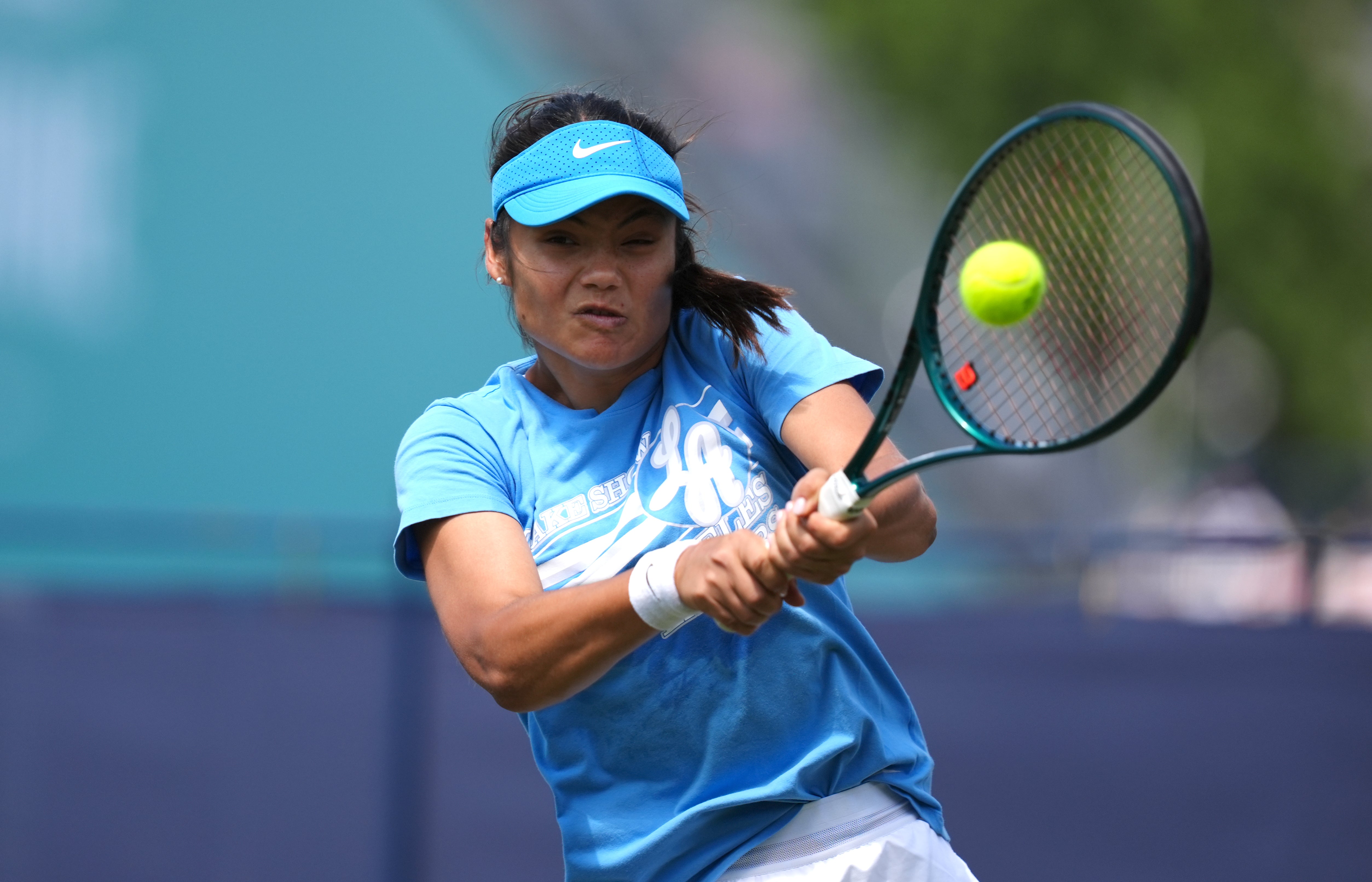 Emma Raducanu says she feels safe heading into the UK grass court season (John Walton/PA)