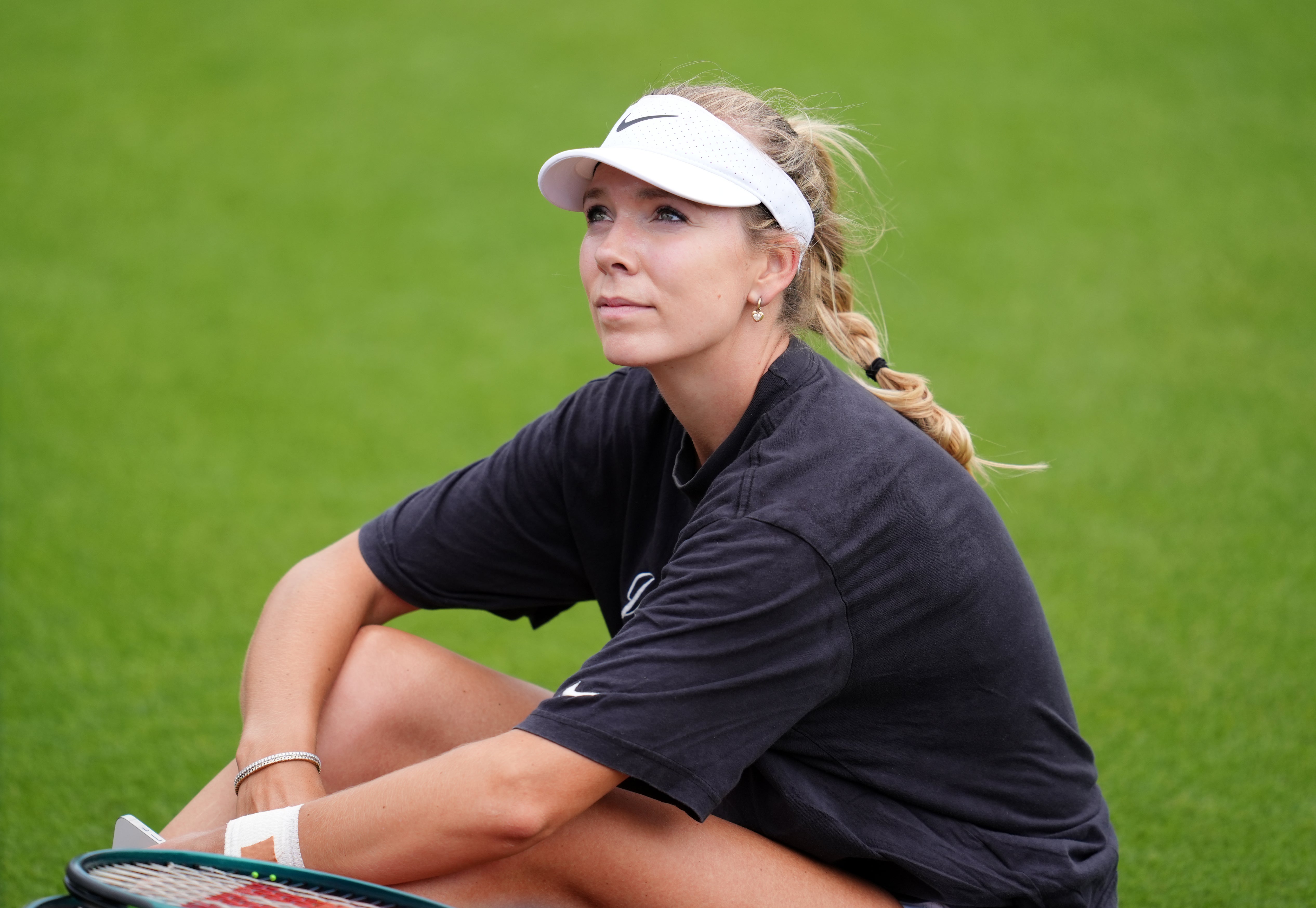 Emma Raducanu has backed the comments of British rival Katie Boulter (Adam Davy/PA)
