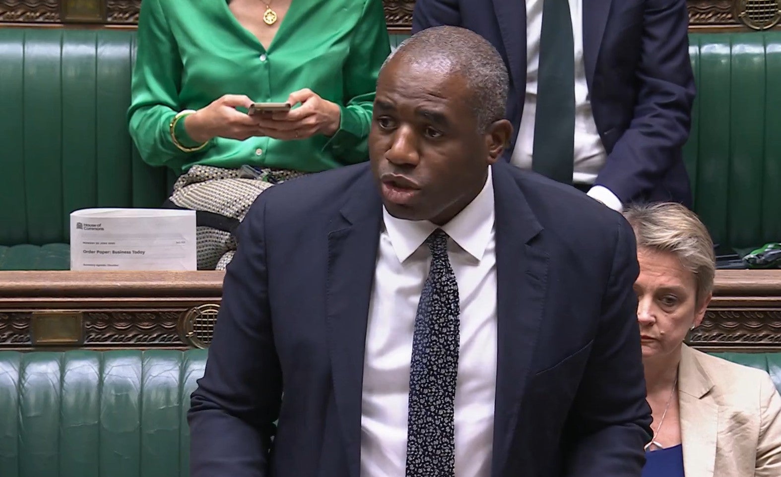 David Lammy has urged Israel to agree an immediate ceasefire