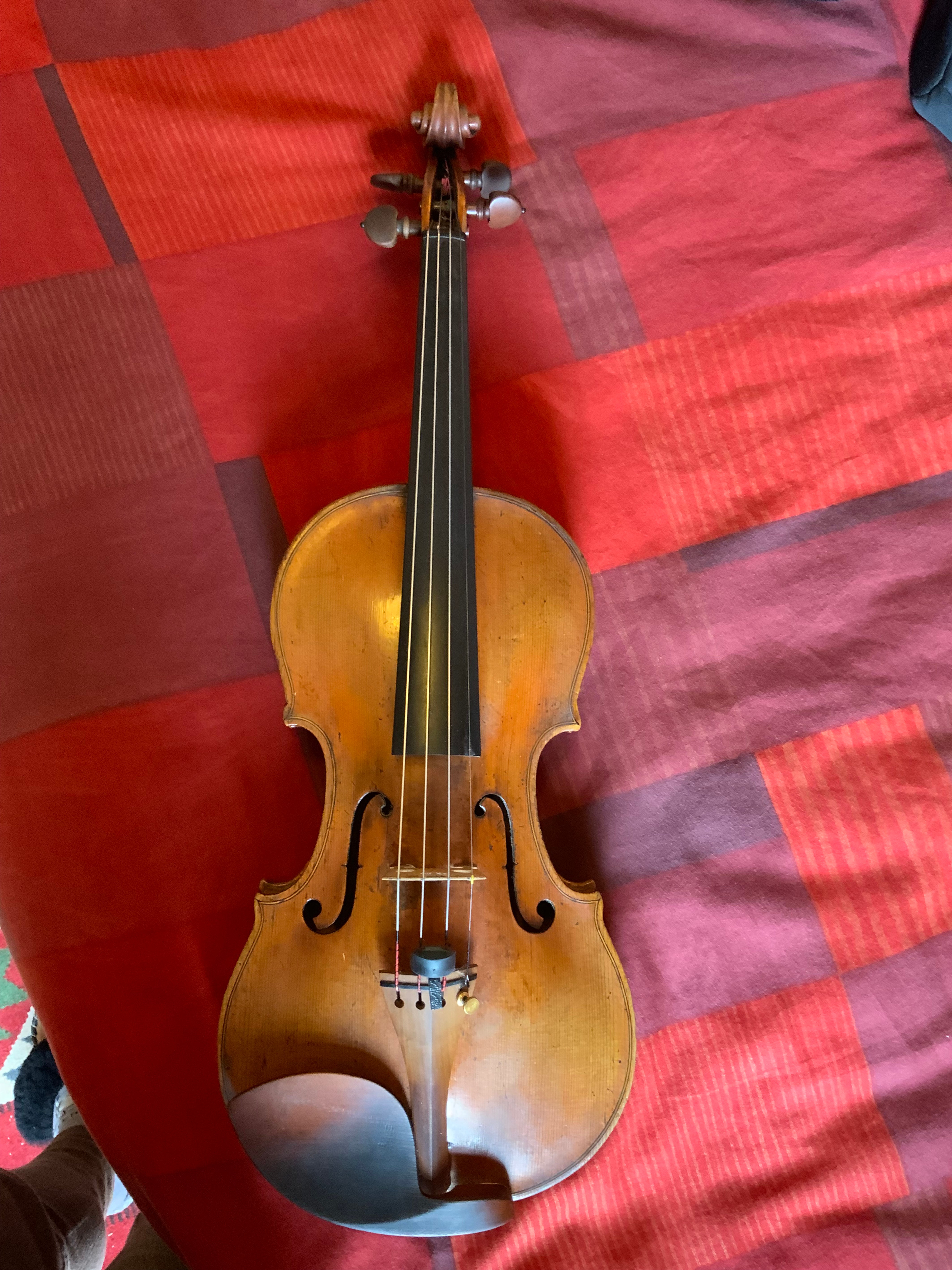 The violin is worth a six-figure sum
