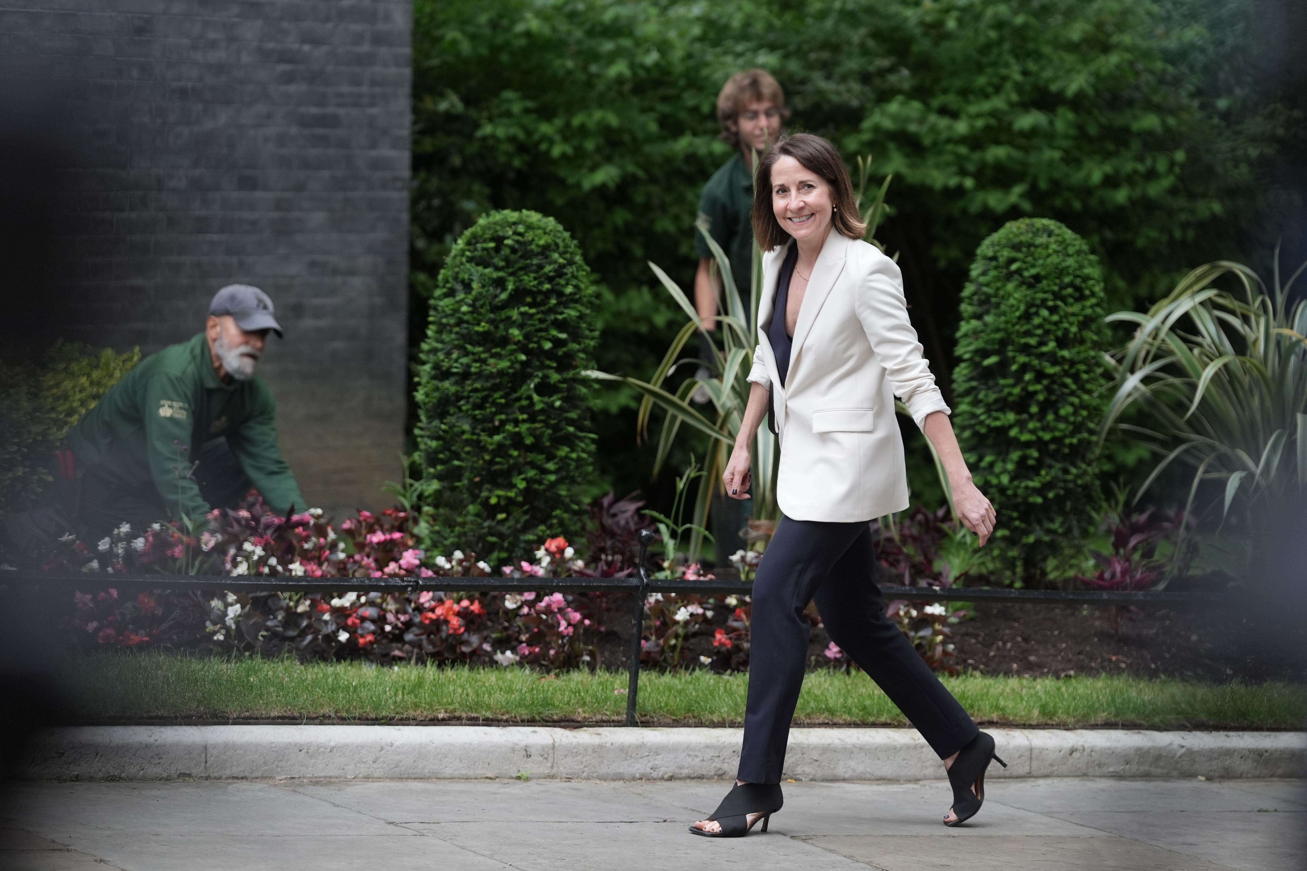 Work and Pensions Secretary Liz Kendall arrives in Downing Street, London, for a Cabinet meeting (Stefan Rousseau/PA)