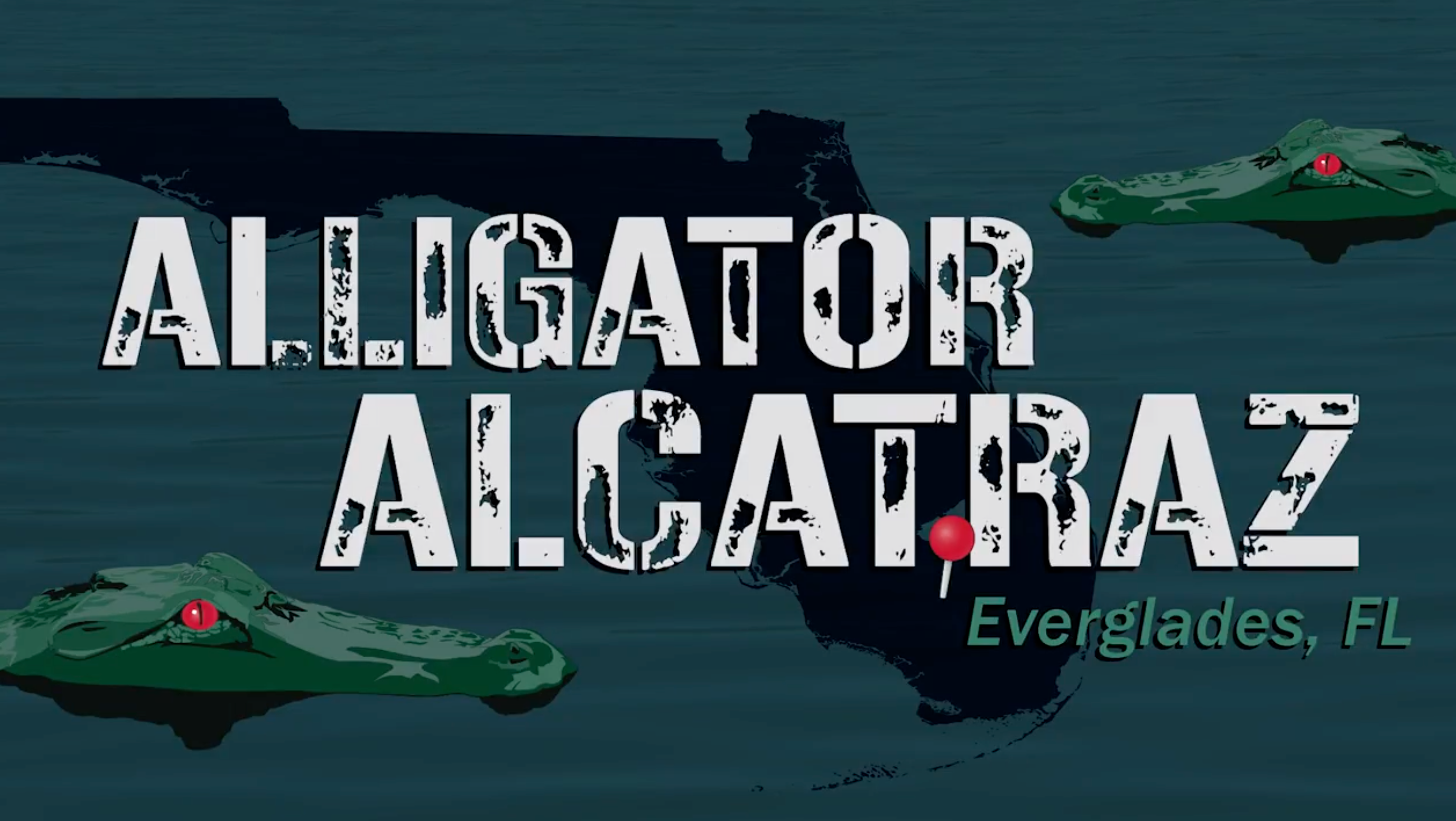 A graphic advertising the detention center featured in the Florida AG's social media video