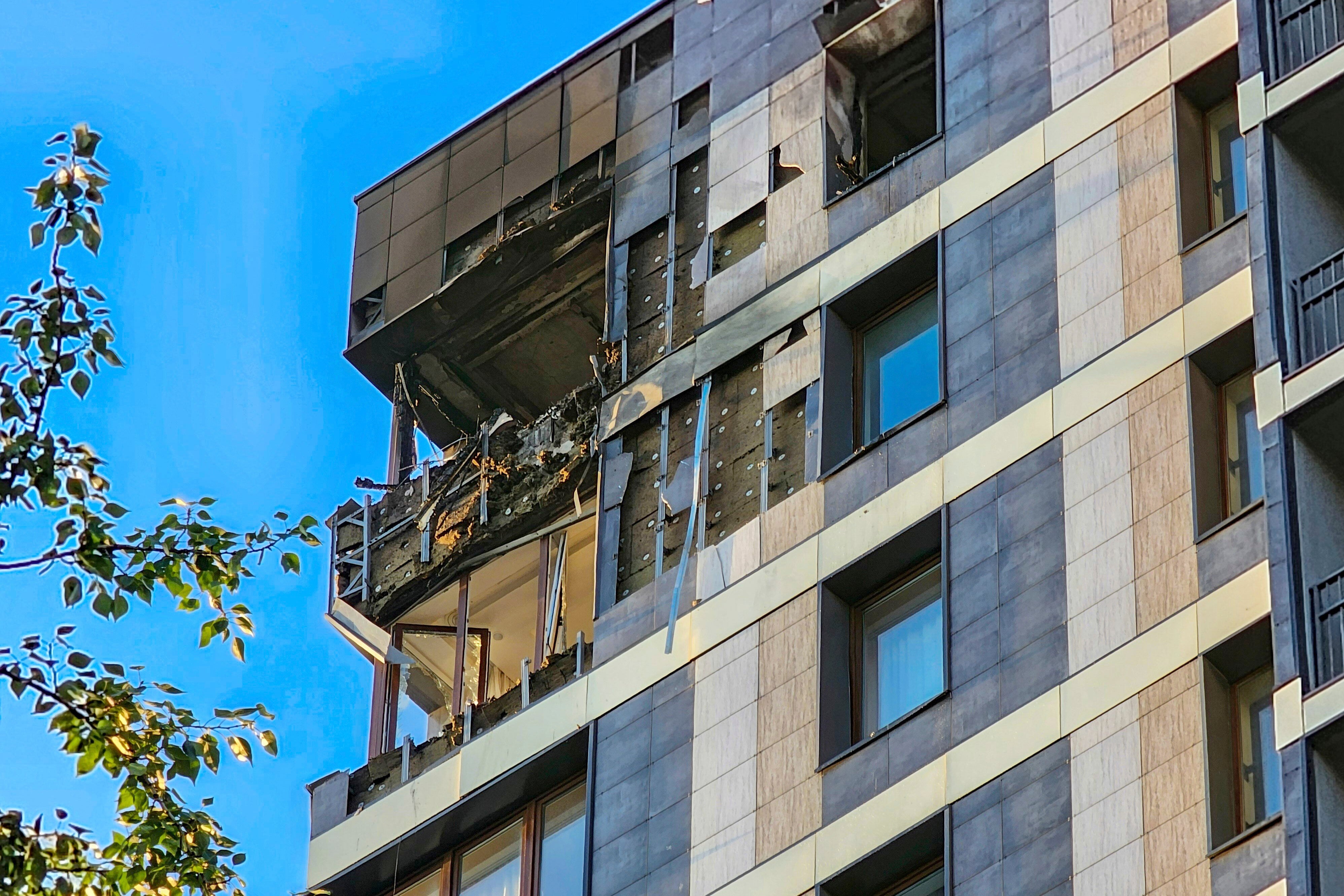 Russia Ukraine Drone Attack