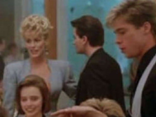 Brad Pitt (right) in ‘No Man’s Land’