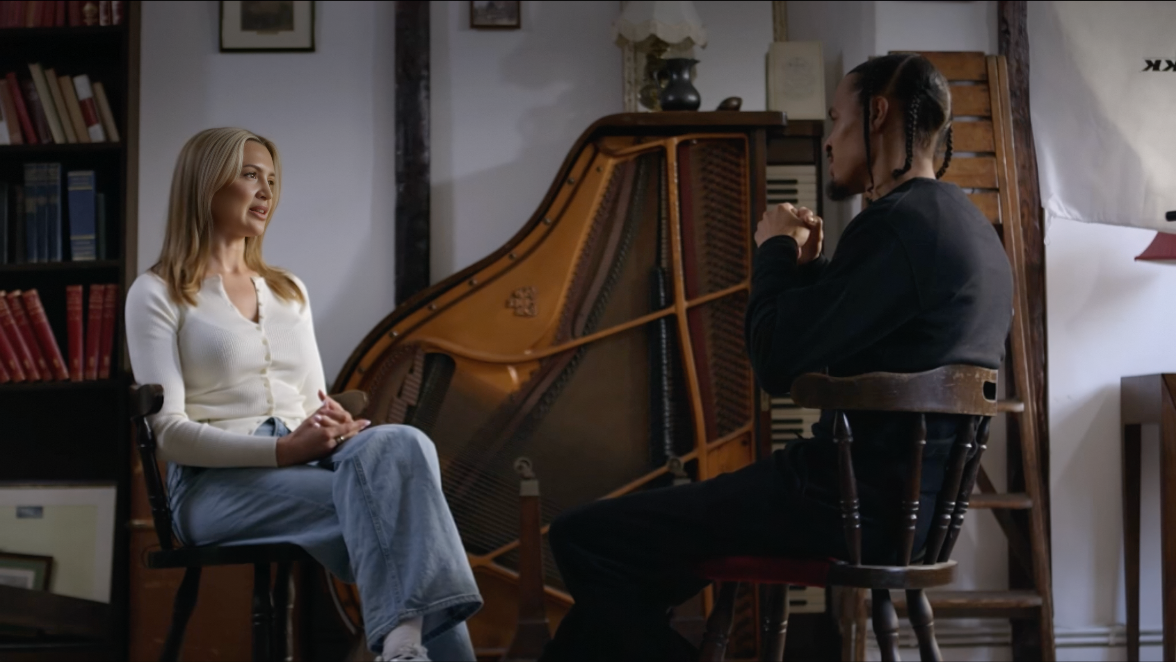 Beatrice Auty, 28, tells presenter David Navarro about her experience in Britain's largest women's prison in the Channel 4 documentary