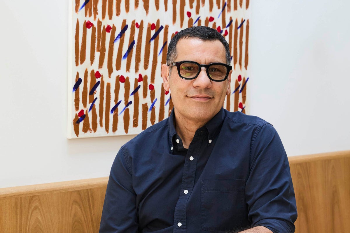 Sami Tamimi promoting his cookbook Boustany