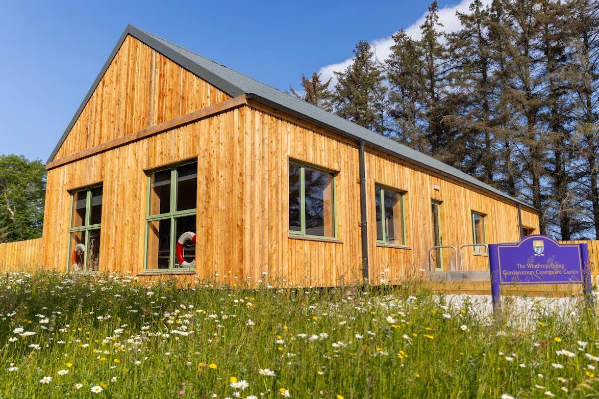 A new coastguard centre has been opened at the school (Gordonstoun/PA)