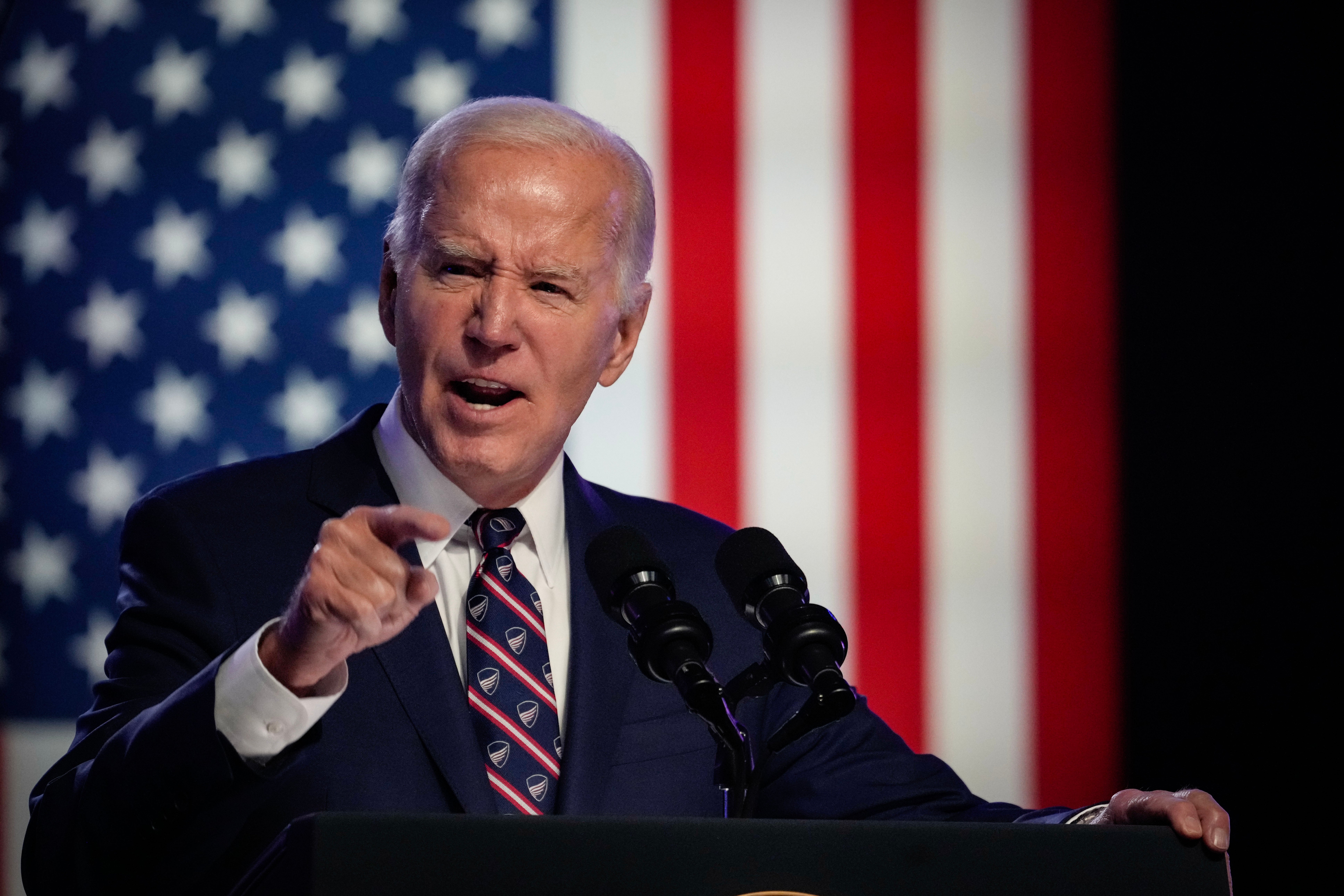 Joe Biden called a Fox News reporter a "stupid son of a b—h" in 2022.