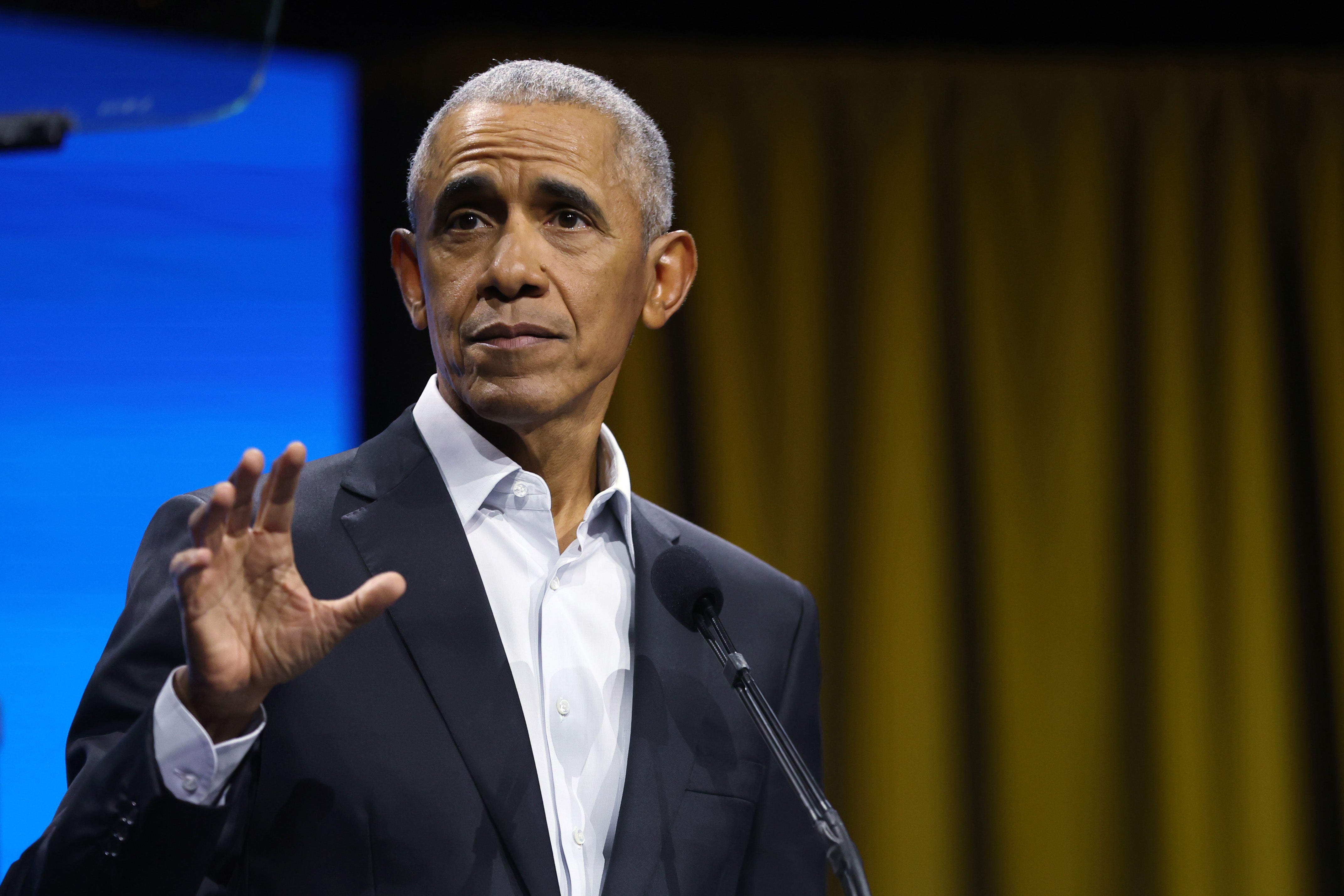 ‘I've said often that I think I would have had more difficulty raising a son,’ Barack said