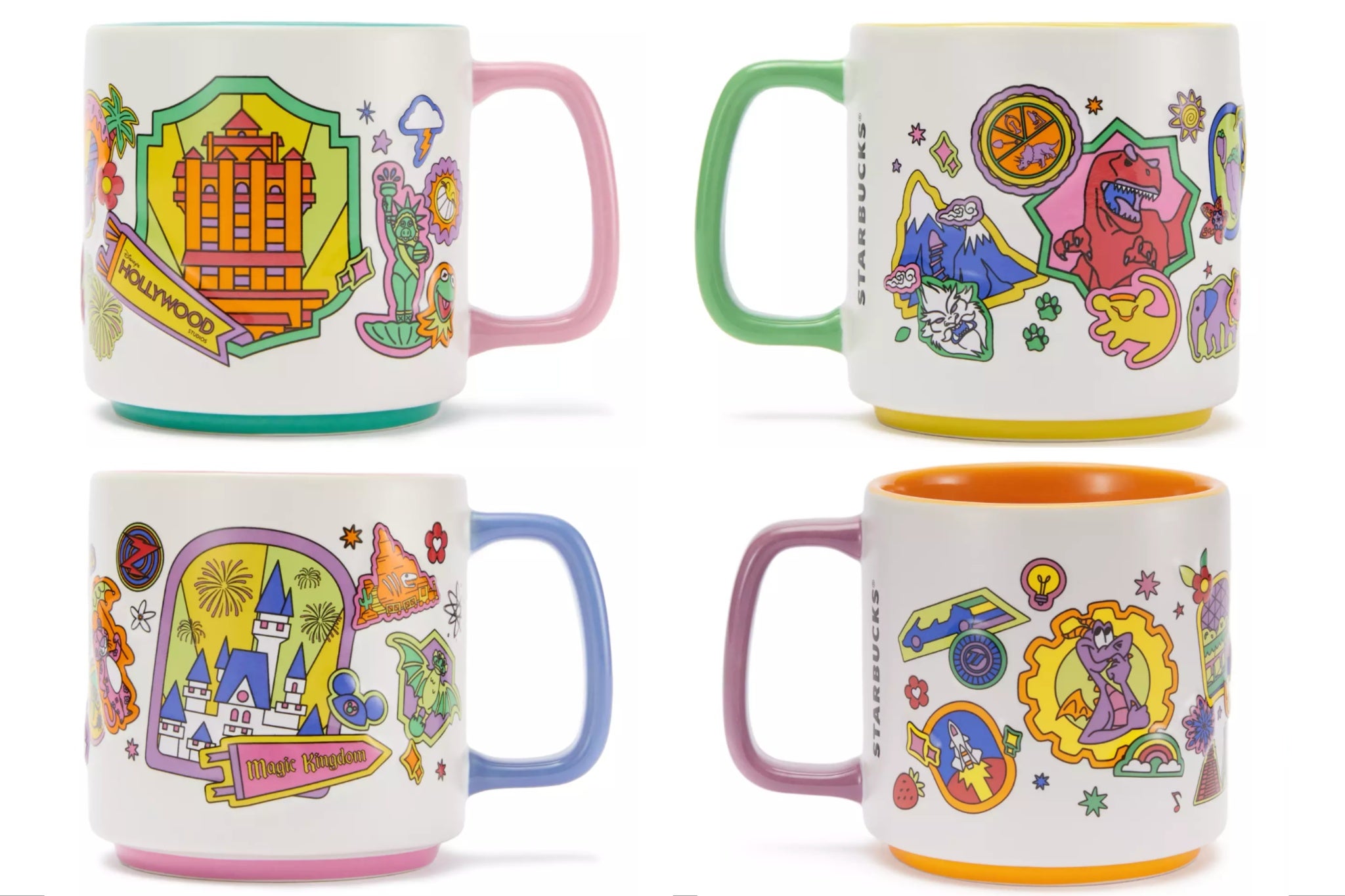 Disney and Starbucks launch limited-edition park-themed mugs