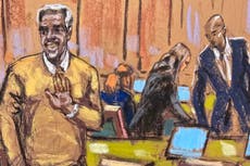 Shocking photos from raid on Diddy’s mansion show weapons, drugs and bondage gear discovered by feds