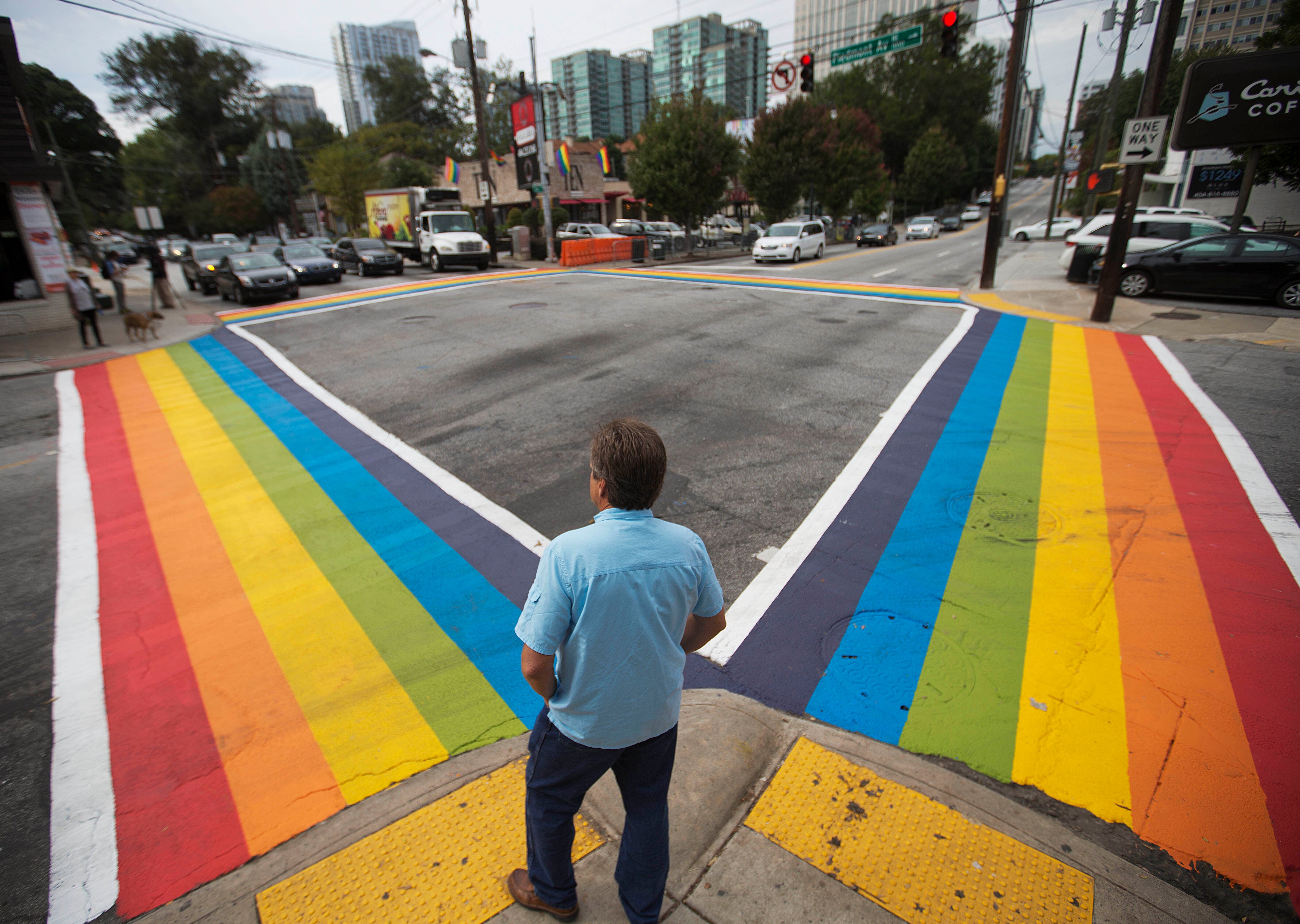 LGBTQ Flag Vandalism